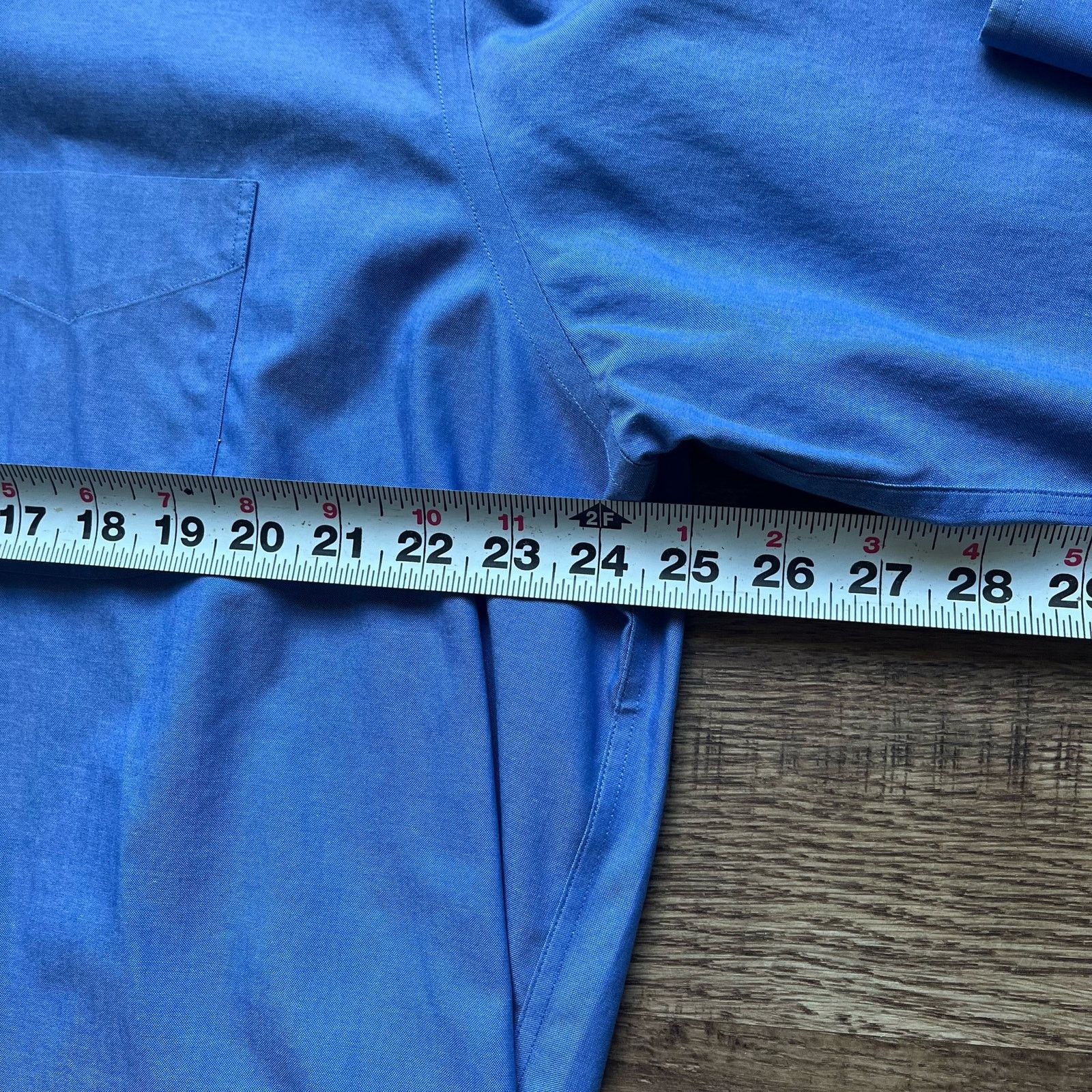 Brooks Brothers Brooks Brothers 346 Long Sleeve Dress Shirt 17.5-4/5 Blue Size US XL / EU 56 / 4 - 5 Thumbnail