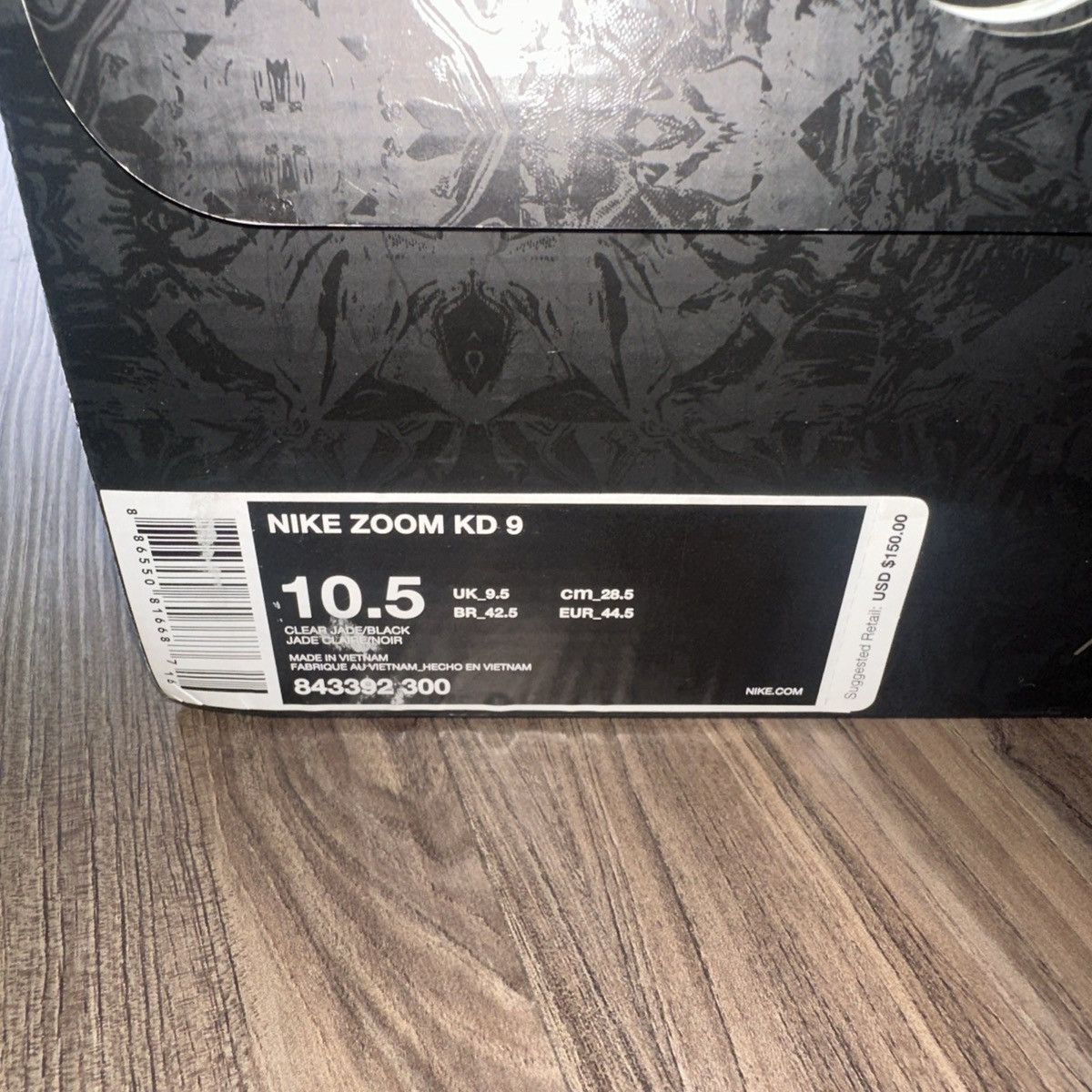 Nike Nike Zoom KD 9 Clear Jade/Black Men’s Size 10.5 - Worn Once Size US 10.5 / EU 43-44 - 7 Thumbnail