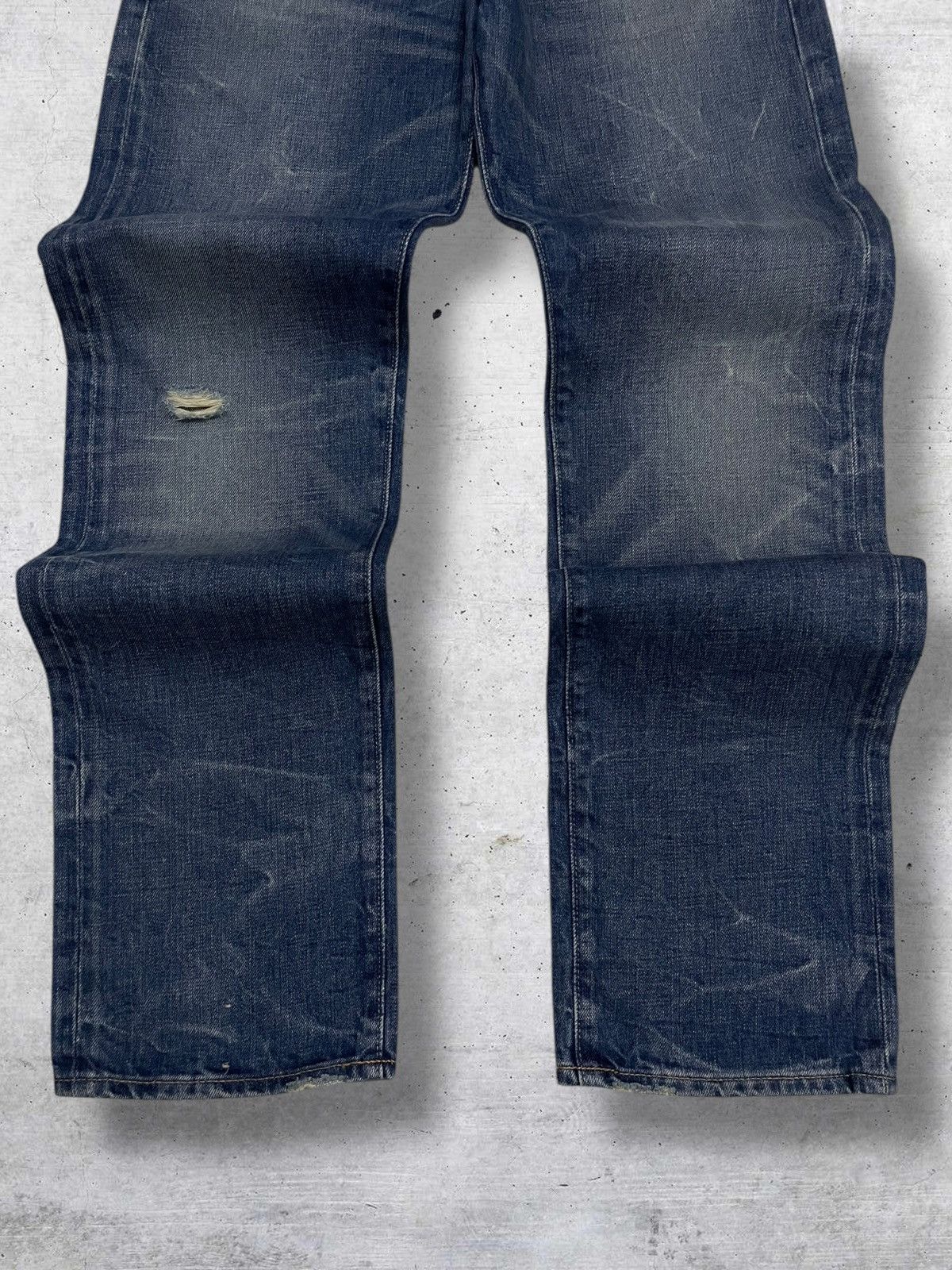 Polo Ralph Lauren VINTAGE RALPH LAURENT OG CLASSIC DISTRESSED REGULAR DENIM Size US 32 / EU 48 - 3 Thumbnail