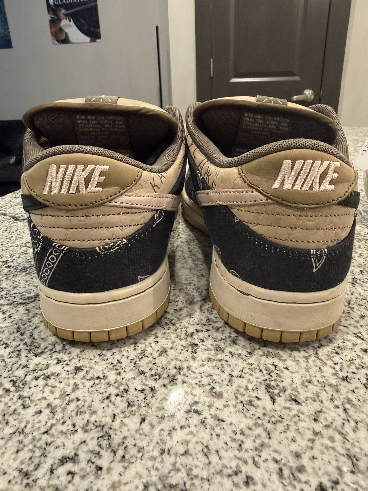 Nike × Travis Scott Nike SB Dunk Travis Scott Size 10.5 Size US 10.5 / EU 43-44 - 4 Thumbnail