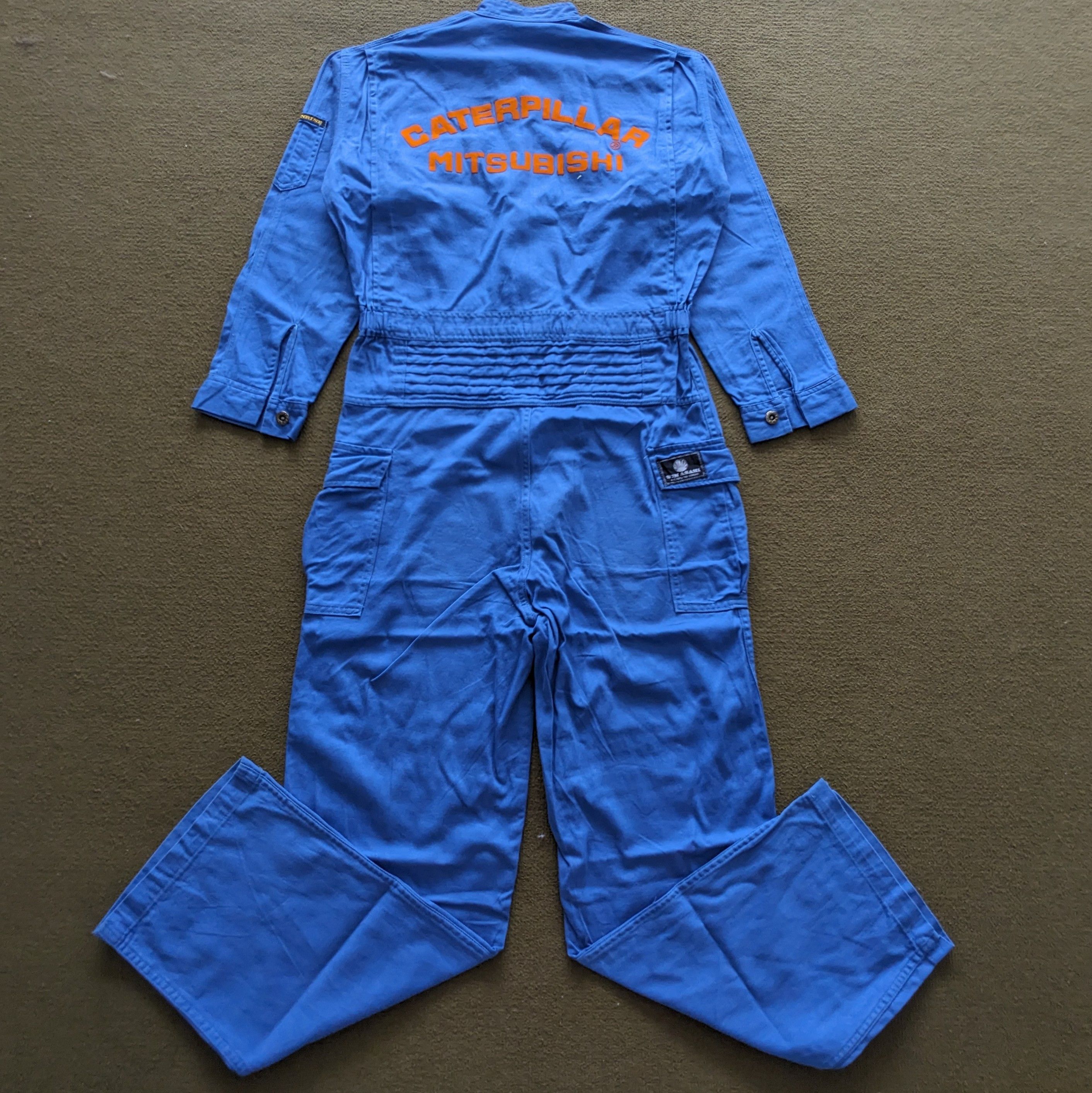 Vintage Vintage CATERPILLAR MITSUBISHI Workwear Coverall Jacket Size US M / EU 48-50 / 2 - 1 Thumbnail