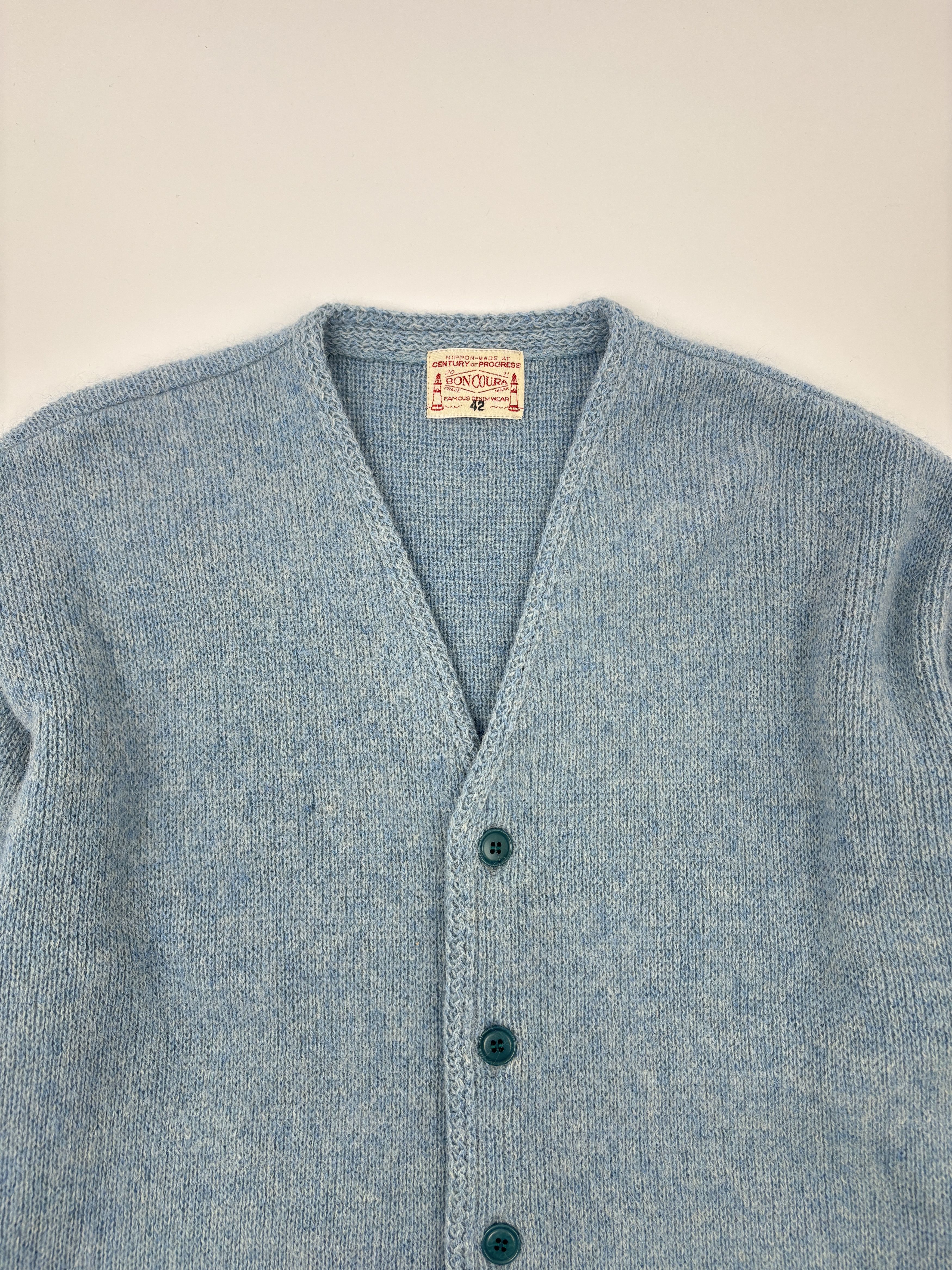 BONCOURA Boncoura Alpaca Mohair Cardigan Size US XL / EU 56 / 4 - 6 Thumbnail