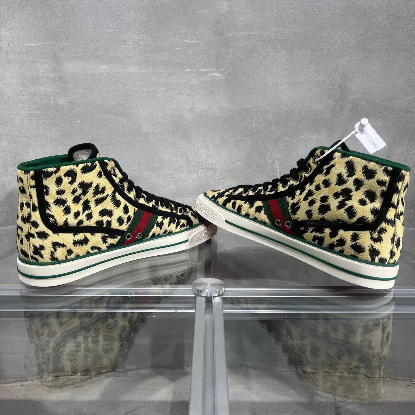 Gucci GUCCI Tennis 1977 Leopard Print Sneakers UK8/42 Size US 9 / EU 42 - 5 Thumbnail
