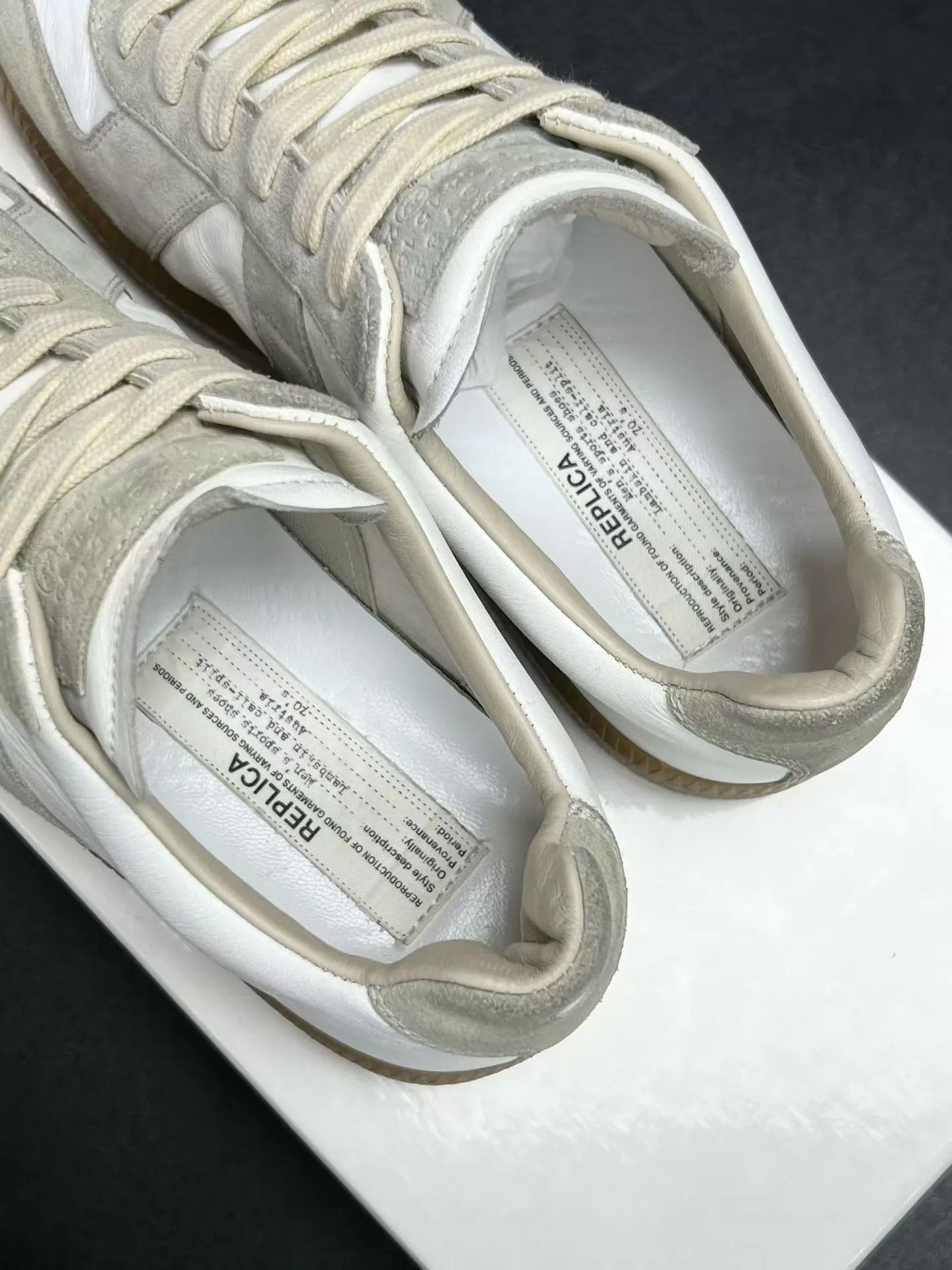 Maison Margiela Maison Margiela Future off-white gray 37.5 Size US 7 / IT 37 - 4 Thumbnail