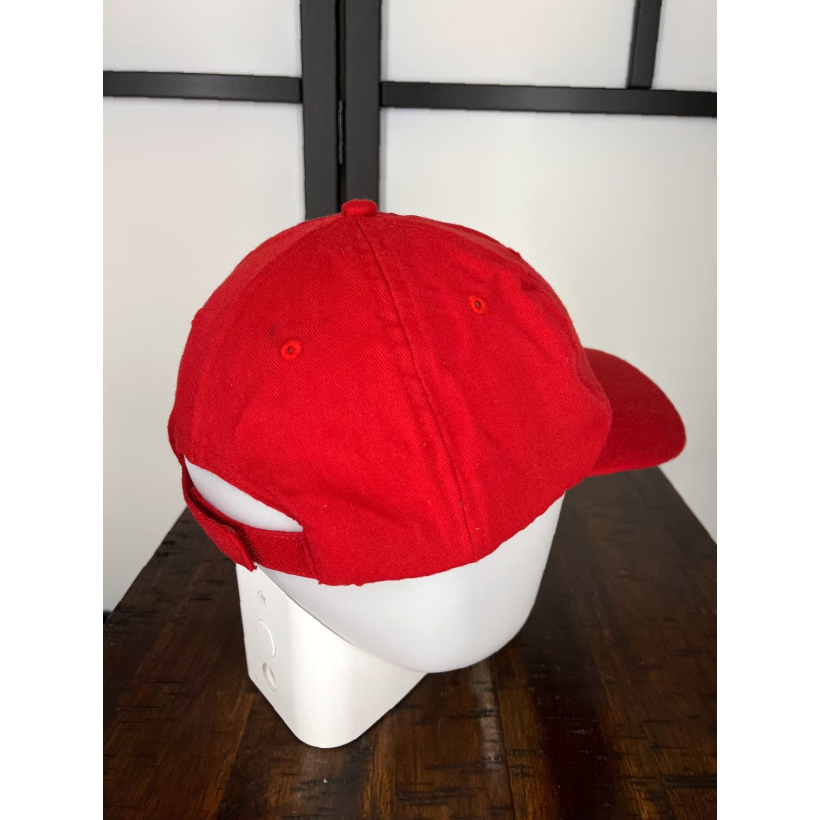 Vintage HeadToToe Coca Cola Hat Cap – Red Adjustable Strap Back Baseball Cap – One Size Adults Men - Logo Ski Theme, Cotton Polyester Twill Size ONE SIZE - 7 Thumbnail