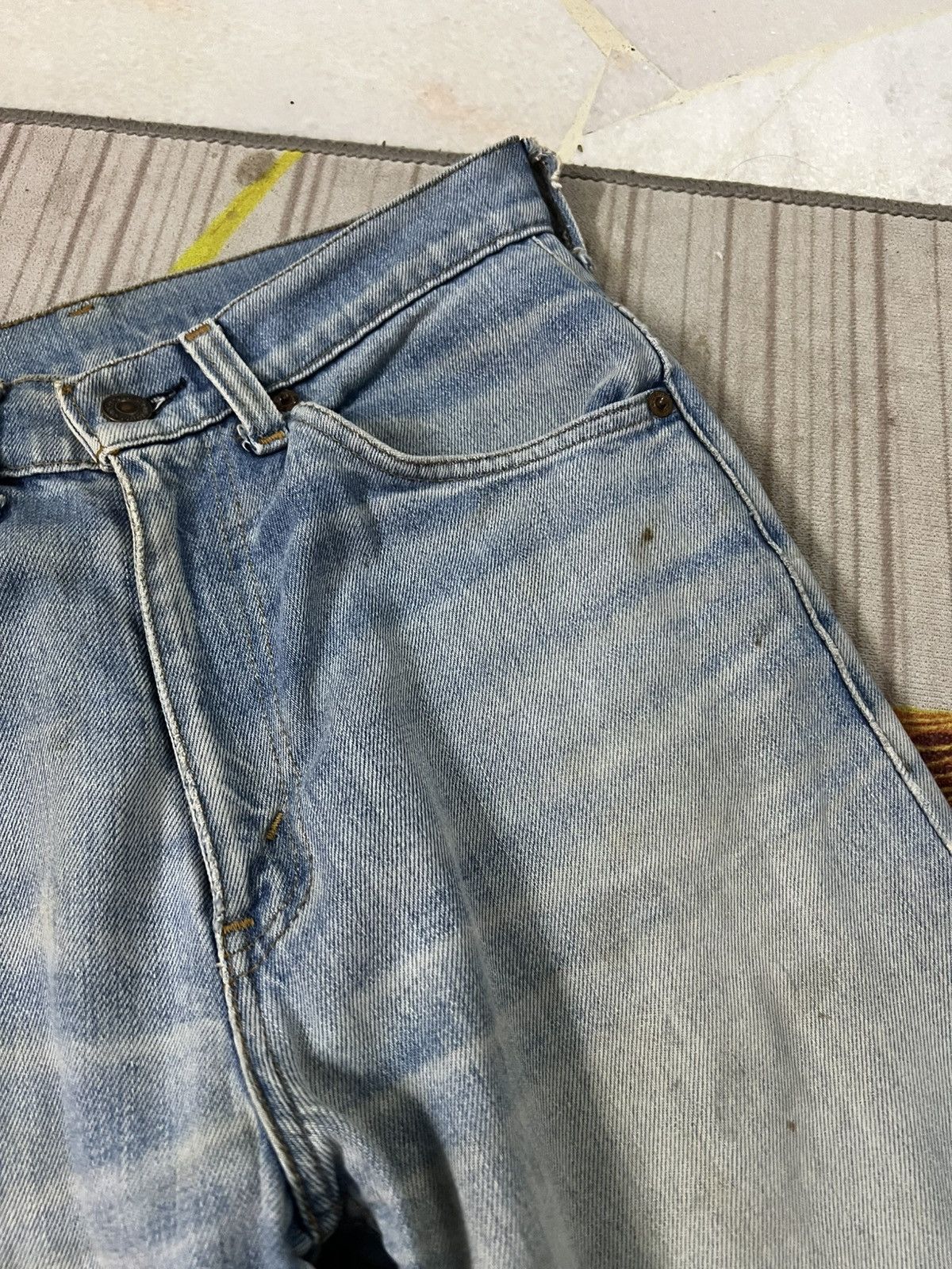Levi's 💥Vintage Levis 515 orange Tab Mud Wash Jean Size US 28 / EU 44 - 10 Thumbnail