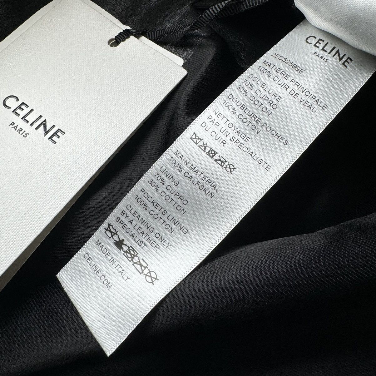 Celine × Hedi Slimane 「LIMITED TIME」CELINE “FW22 STUDDED LEATHER BLOUSON” Size US S / EU 44-46 / 1 - 7 Thumbnail
