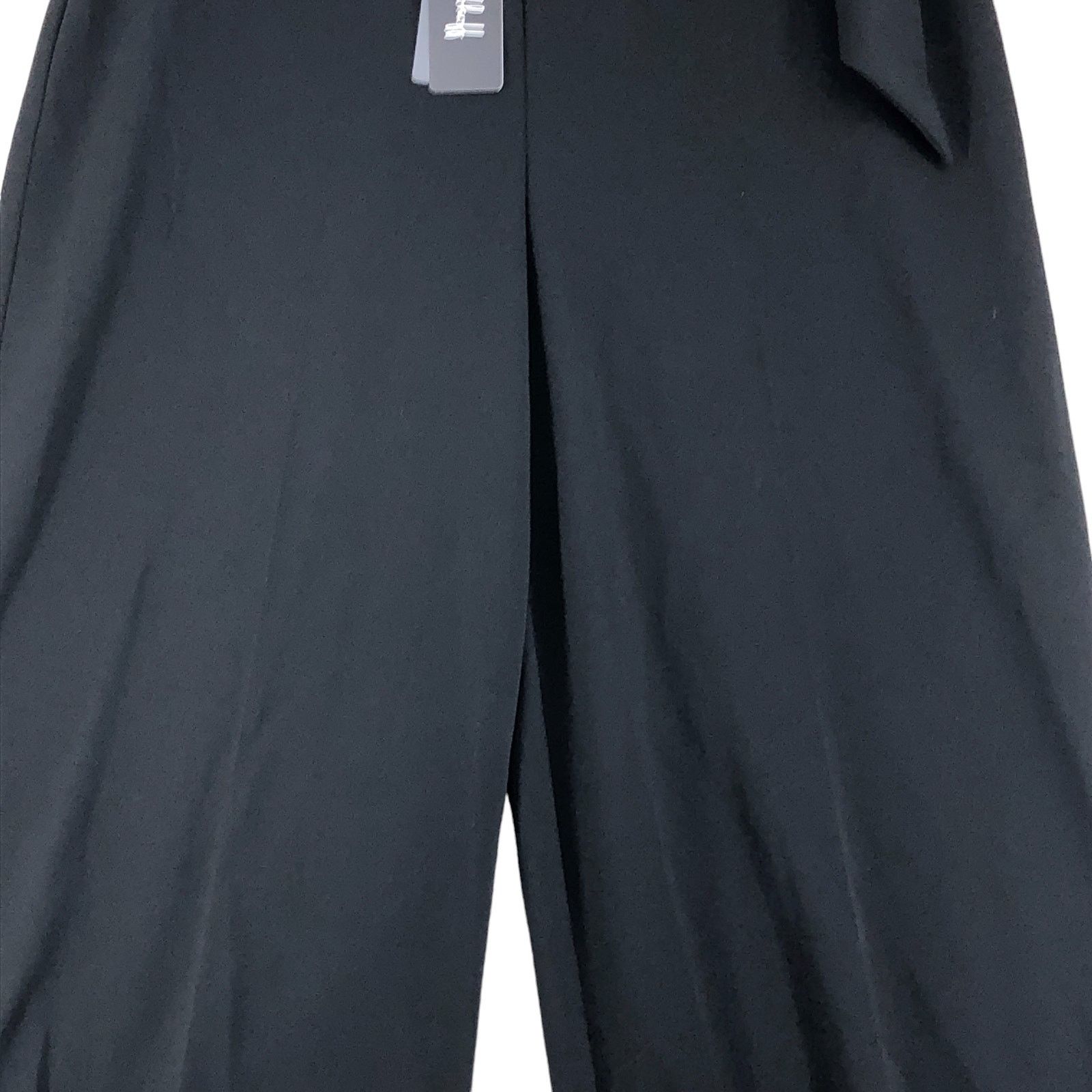 Joseph Ribkoff Joseph Ribkoff Size 10 Ella Capri Pants Wide Leg Black NEW Size 32" / US 10 / IT 46 - 3 Thumbnail
