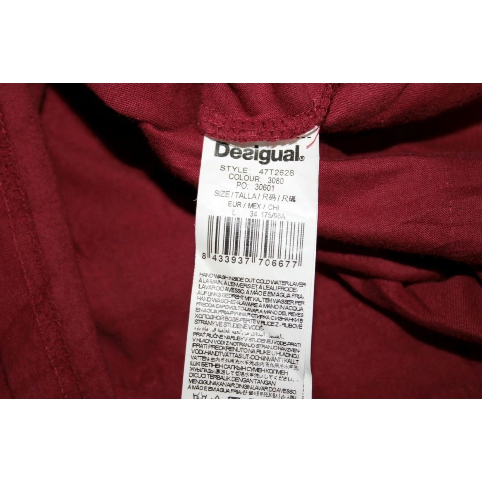 Desigual Desigual red jumper tunic womens L Size L / US 10 / IT 46 - 7 Thumbnail