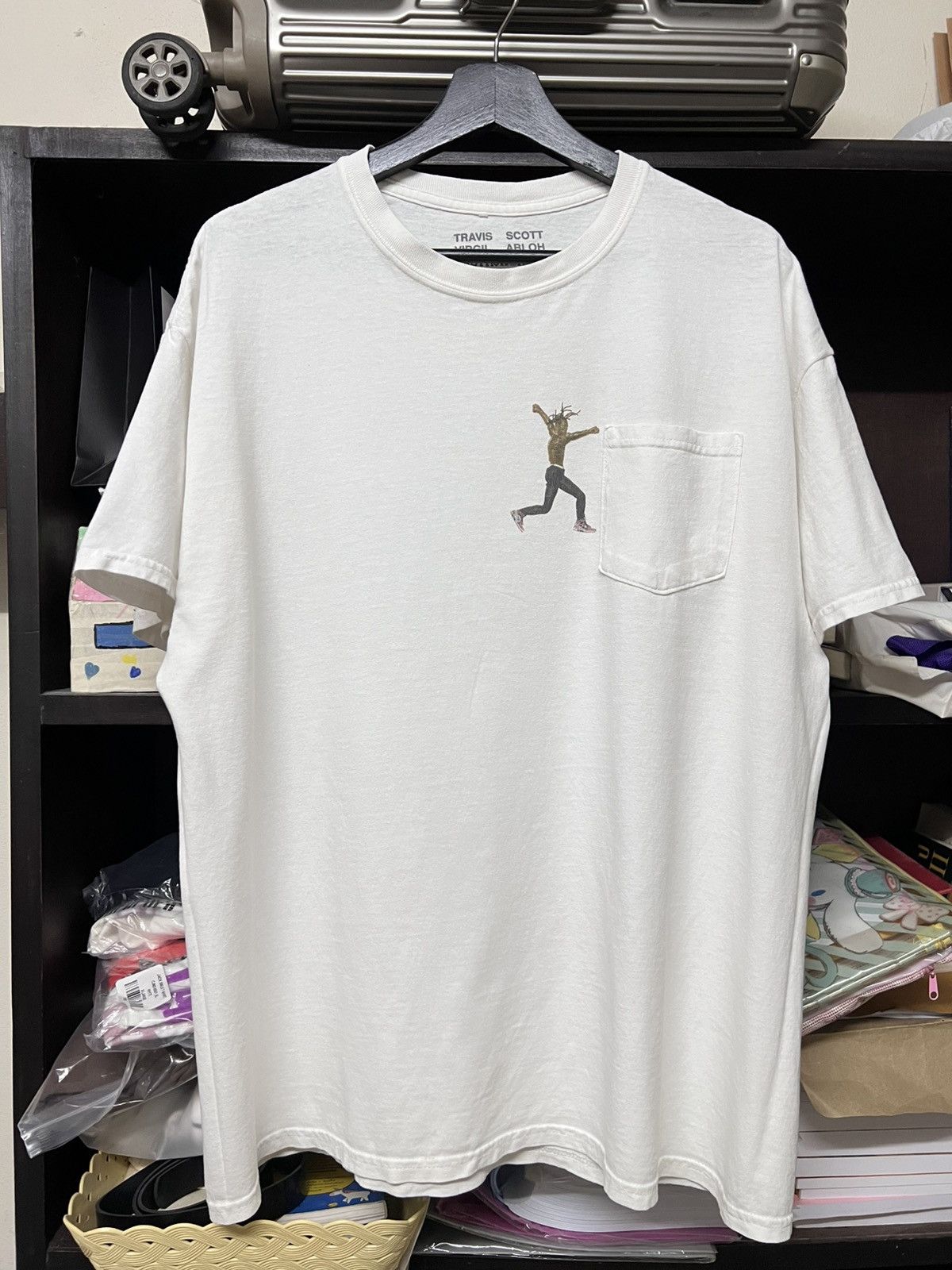 Travis Scott × Virgil Abloh Travis Scott Off white x Air Jordan 1 Chicago (1 of 500) Size US XL / EU 56 / 4 - 5 Thumbnail