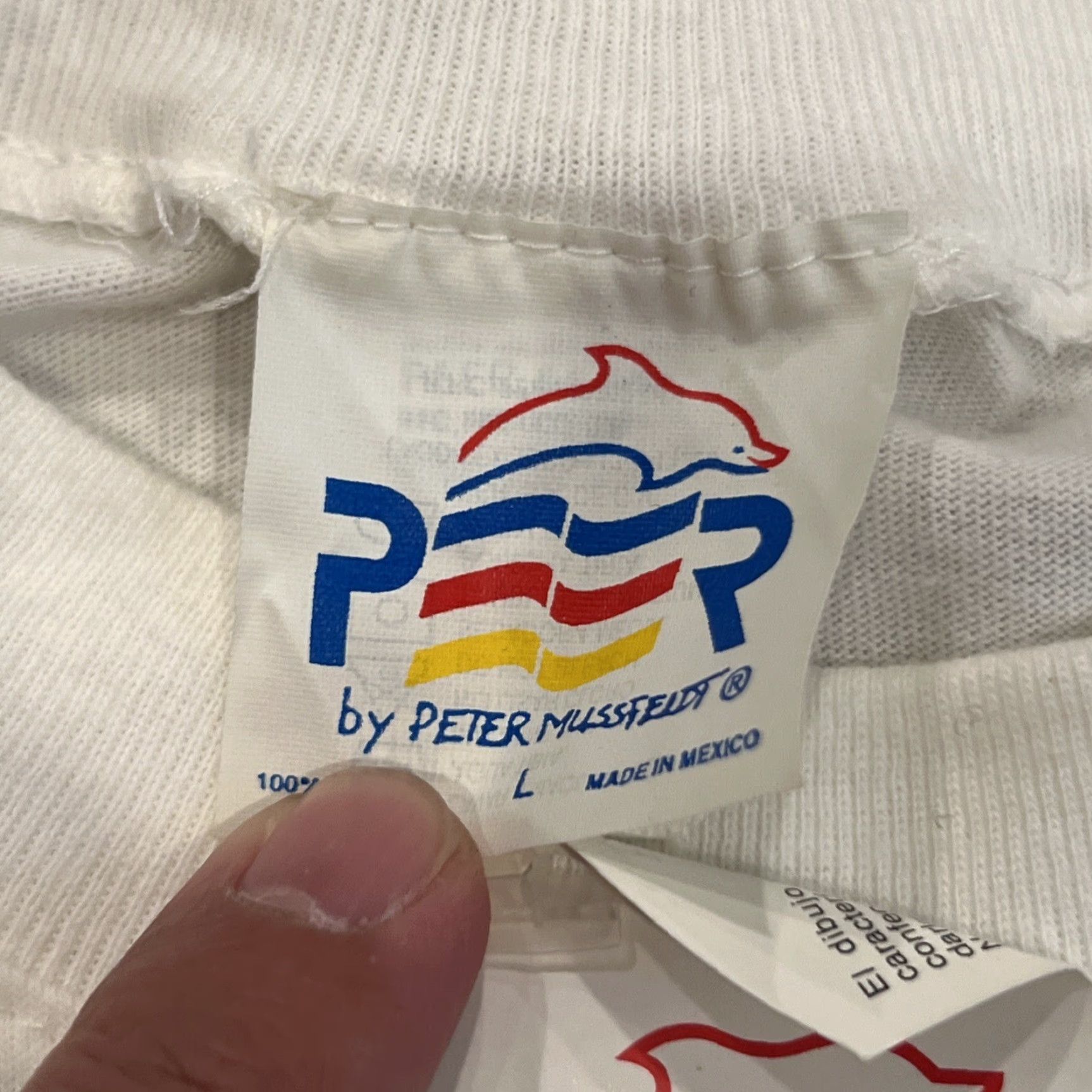 Vintage VINTAGE Peer Wear 90s Cabo San Lucas Graphic Button-Up Shirt Adult L White Mens NWT Size US L / EU 52-54 / 3 - 5 Thumbnail
