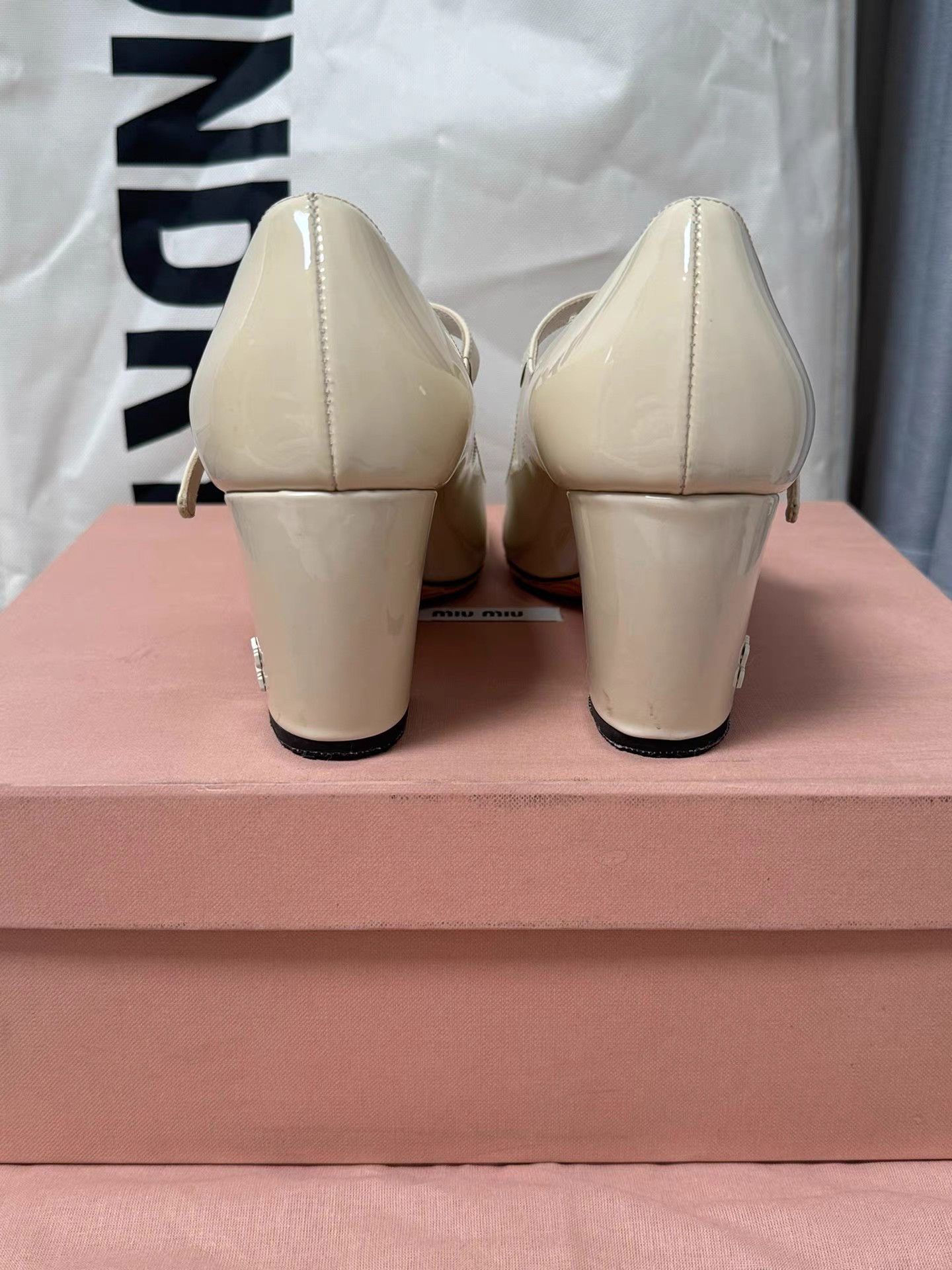 Miu Miu MiuMiu Mary Jane Heels K6 Size US 8.5 / IT 38.5 - 5 Thumbnail