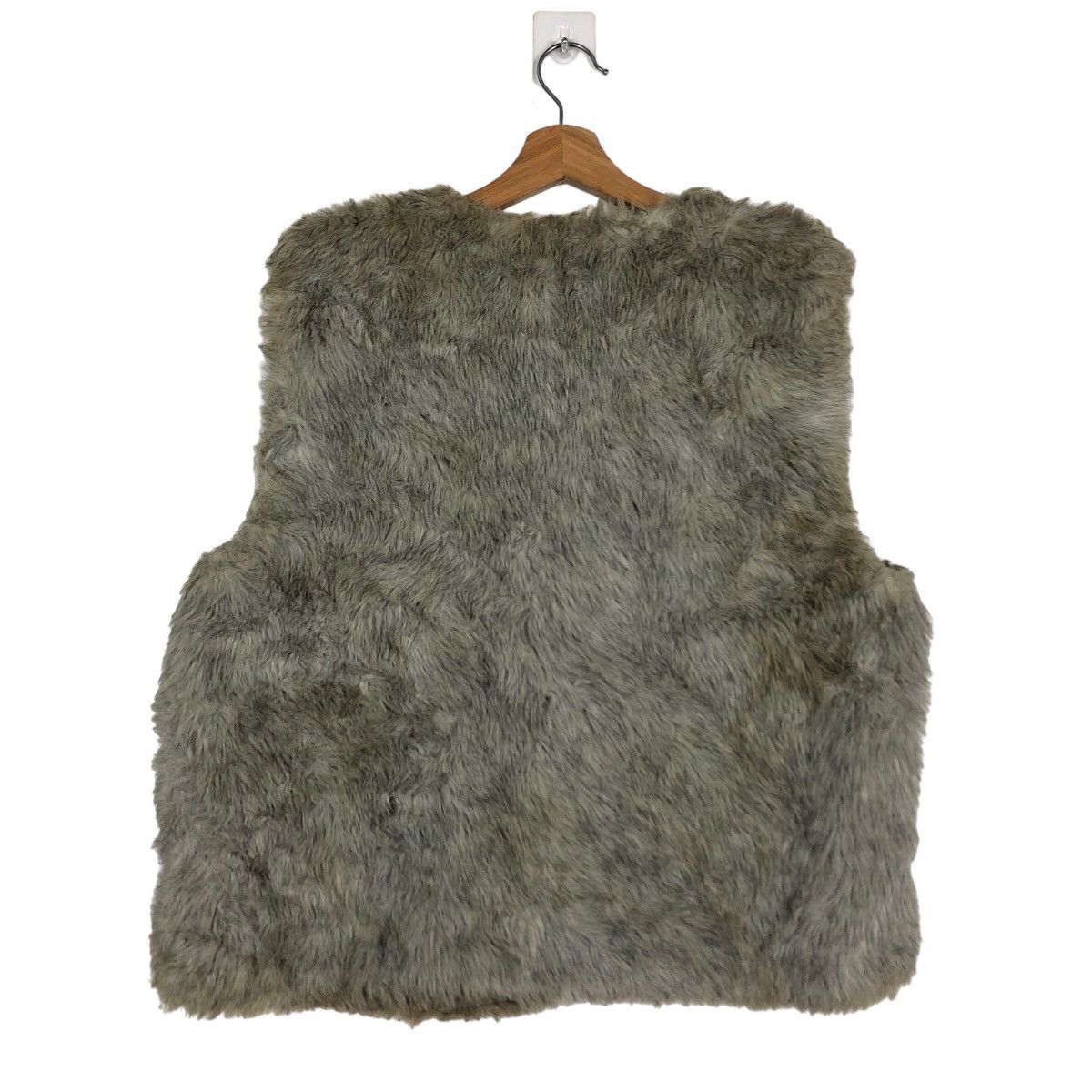 Japanese Brand Vintage Mohair Mink Fur Vest Tank Top Mare Monte Japan Made Size US M / EU 48-50 / 2 - 5 Thumbnail
