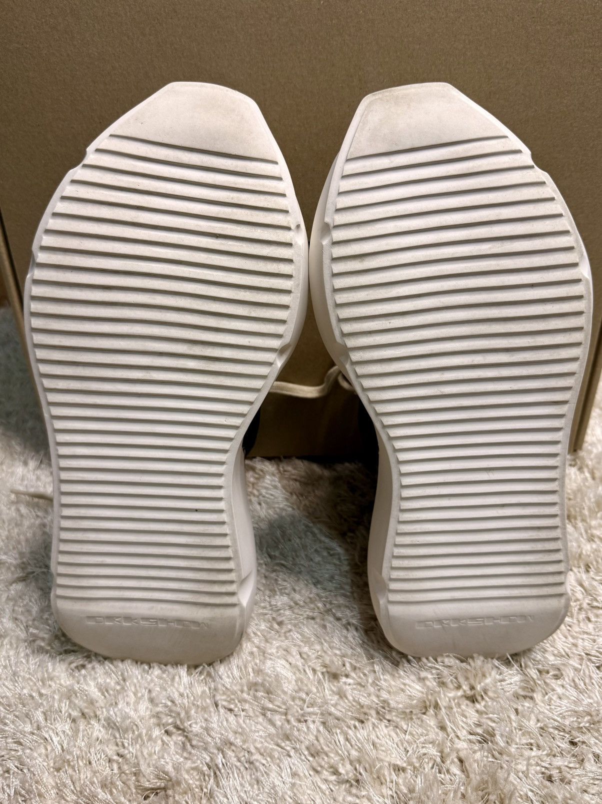 Rick Owens Rick Owens Abstract Dust/Milk Size US 7 / EU 40 - 13 Thumbnail