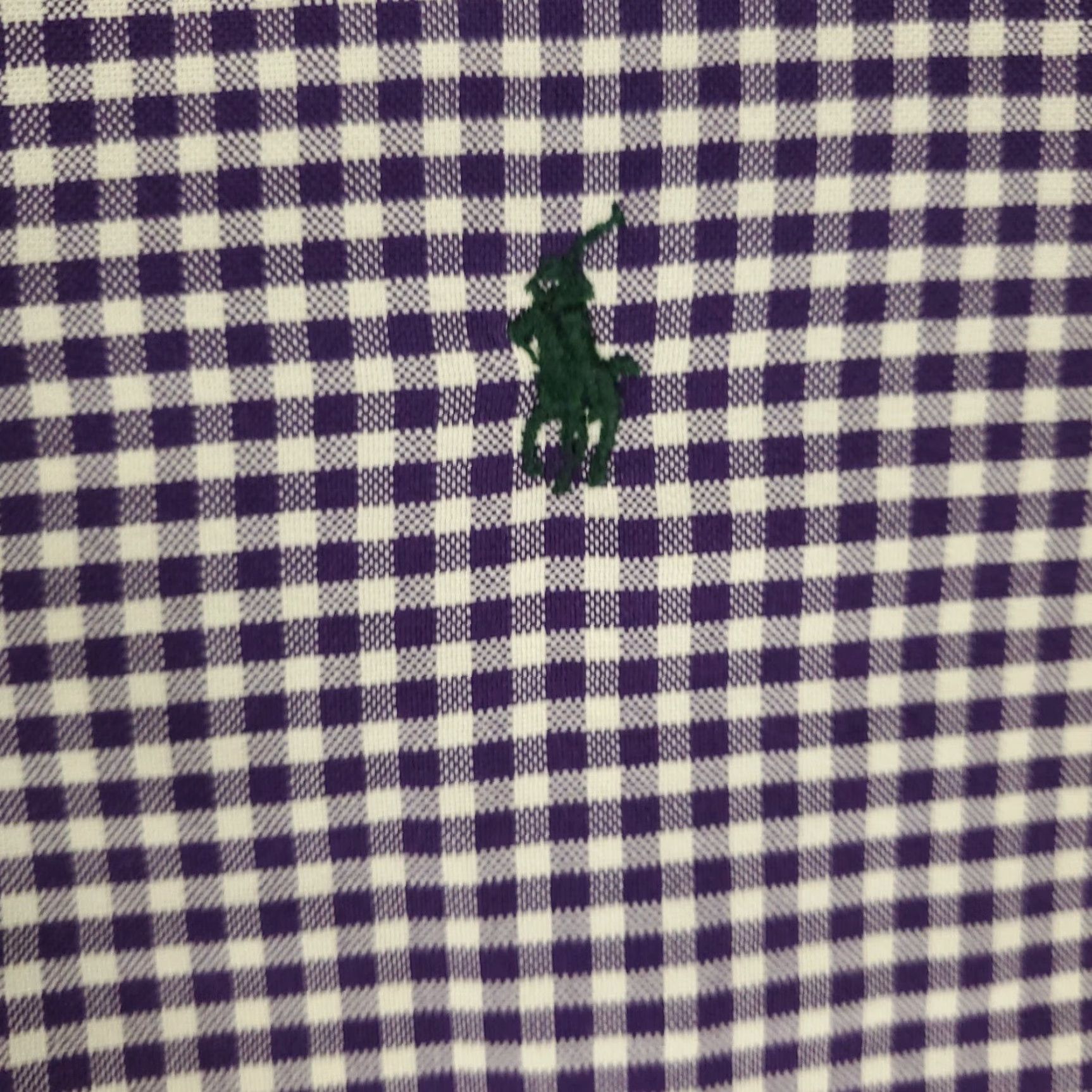 Ralph Lauren Ralph Lauren Button-Up Shirt Mens Medium Purple Check Long Sleeve Casual Modern Size US M / EU 48-50 / 2 - 2 Thumbnail