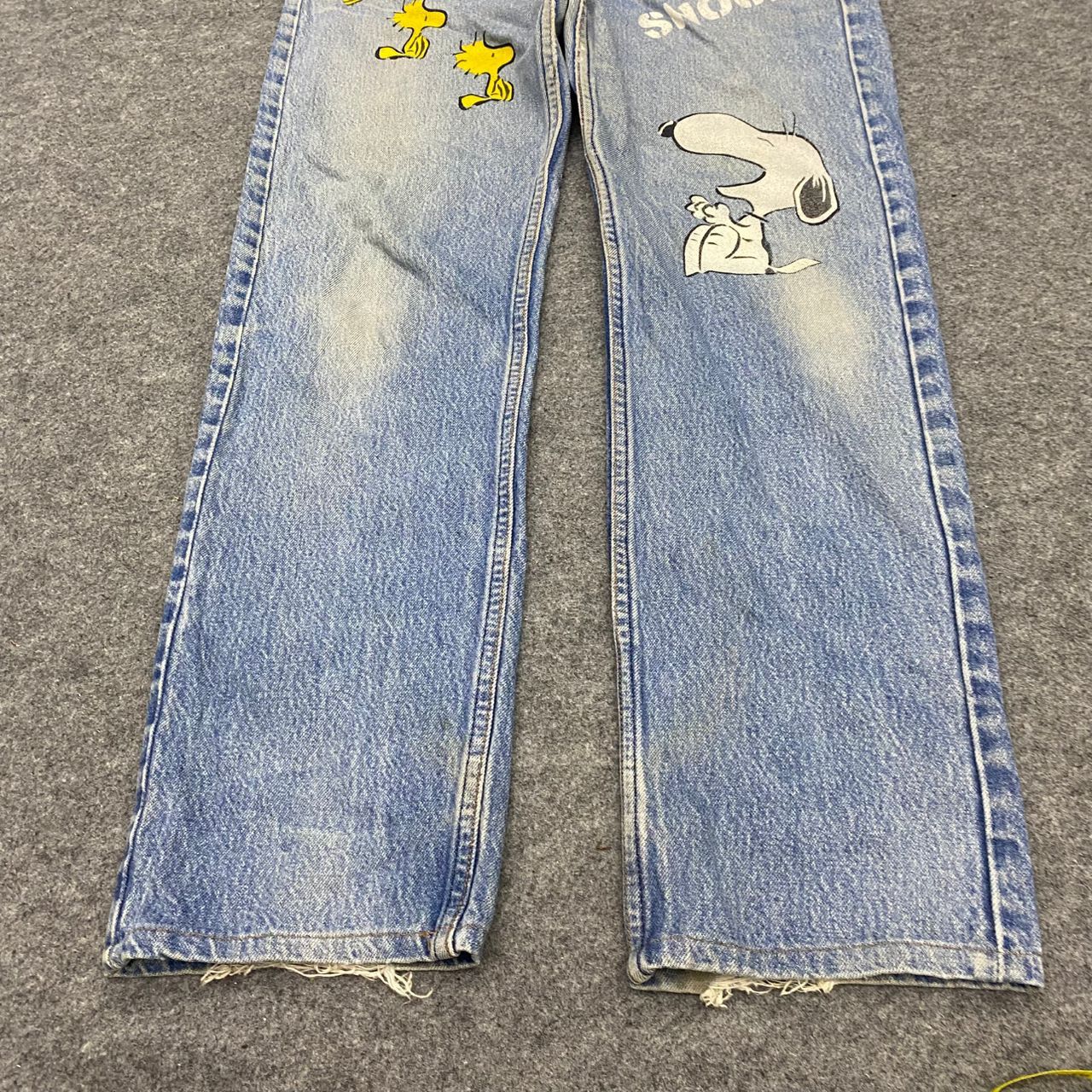 Levi's 💥Best Offer💥Vintage 90s Levis x snoopy Denim Size US 32 / EU 48 - 18 Thumbnail