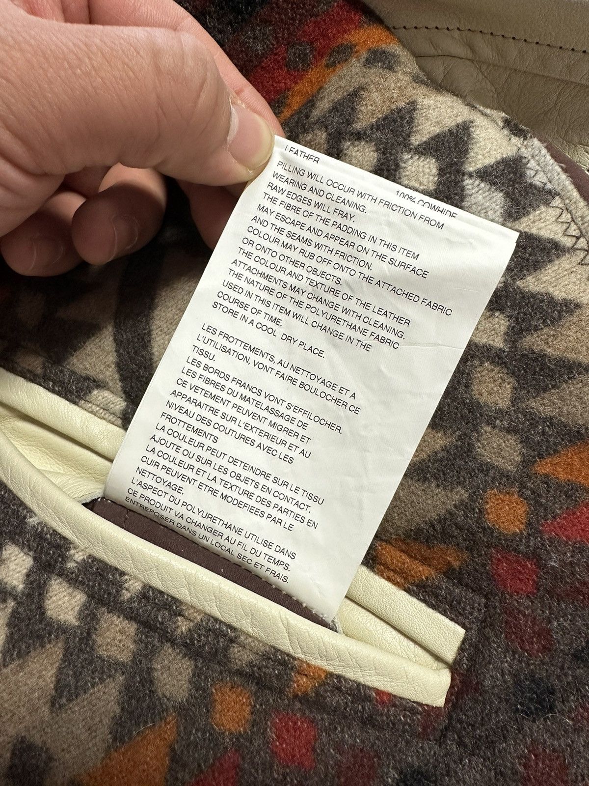 Comme des Garcons Junya Watanabe Man CDG Pendleton Navajo Jacket Size US L / EU 52-54 / 3 - 14 Thumbnail