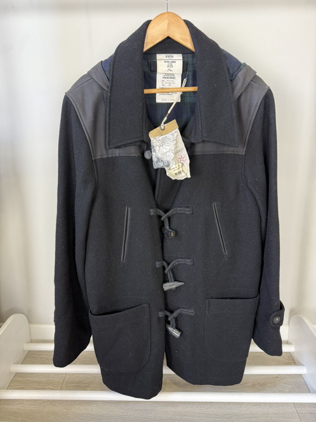 Evisu Evisu Duffle Coat Size US XL / EU 56 / 4 - 1 Thumbnail