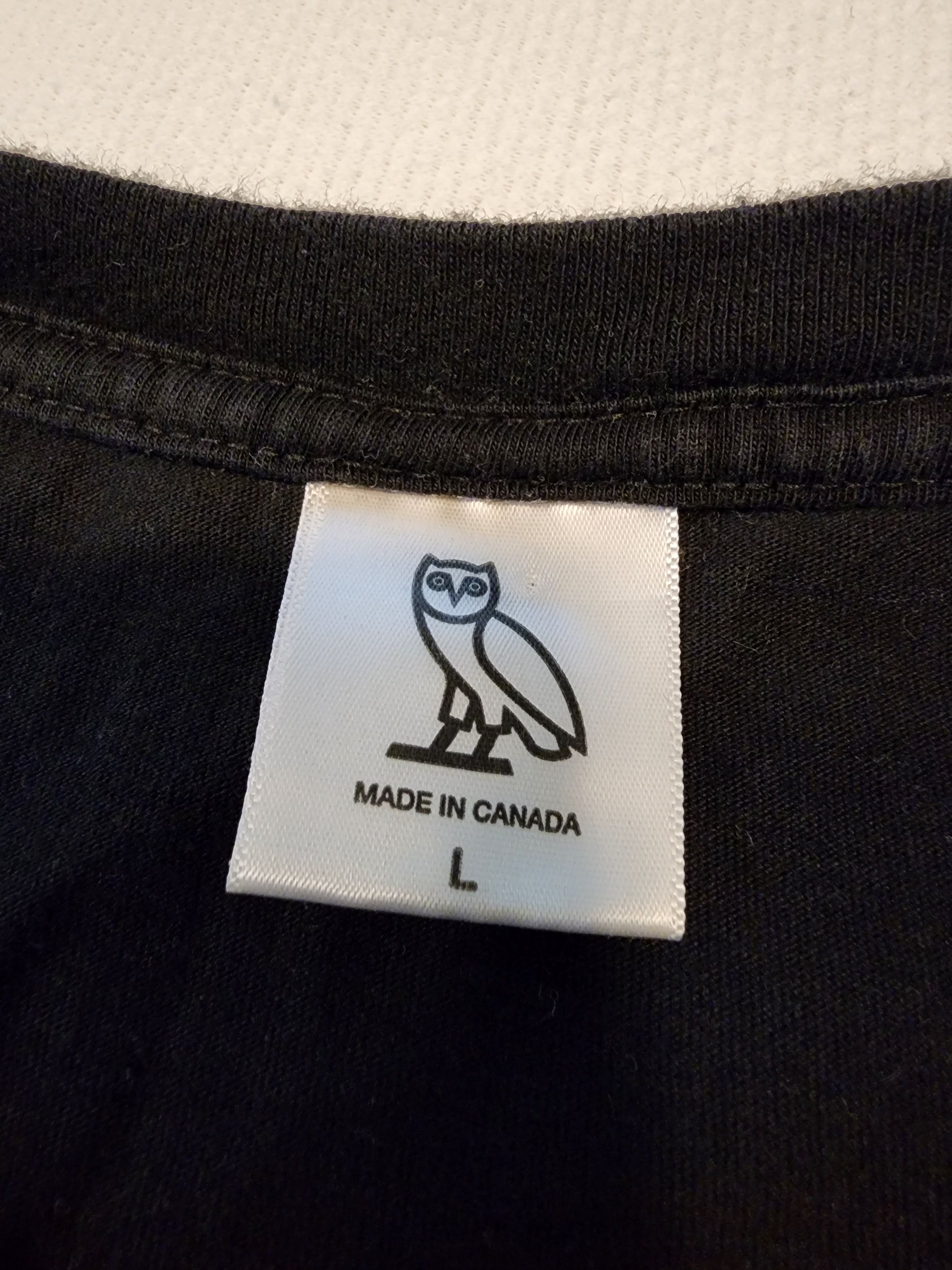 October's Very Own Ovo owl Canada flag maple leaf shirt Size US L / EU 52-54 / 3 - 5 Thumbnail