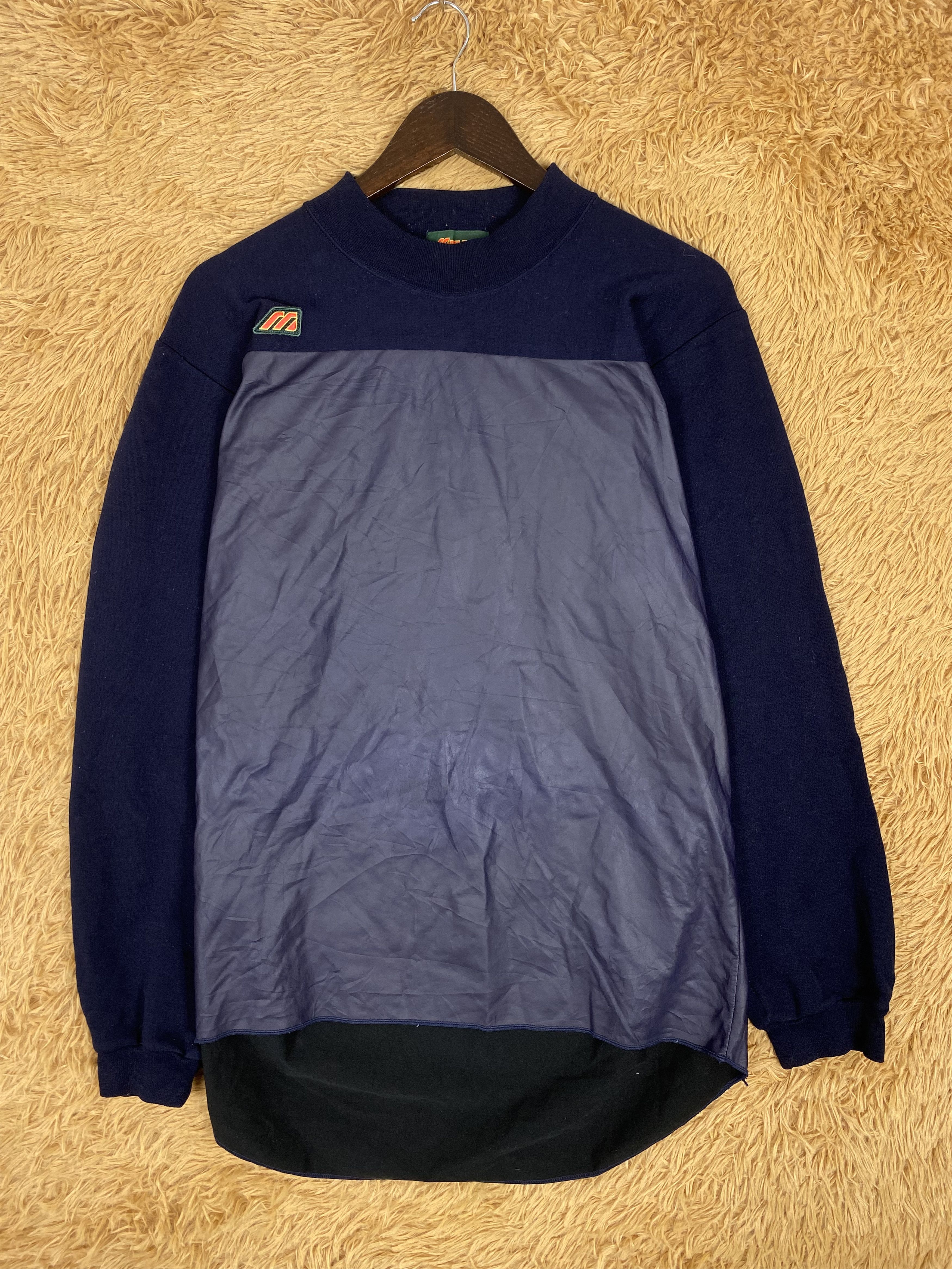 Mizuno Vintage Mizuno Long Sleeve Jersey PJ2492 Size US M / EU 48-50 / 2 - 1 Thumbnail