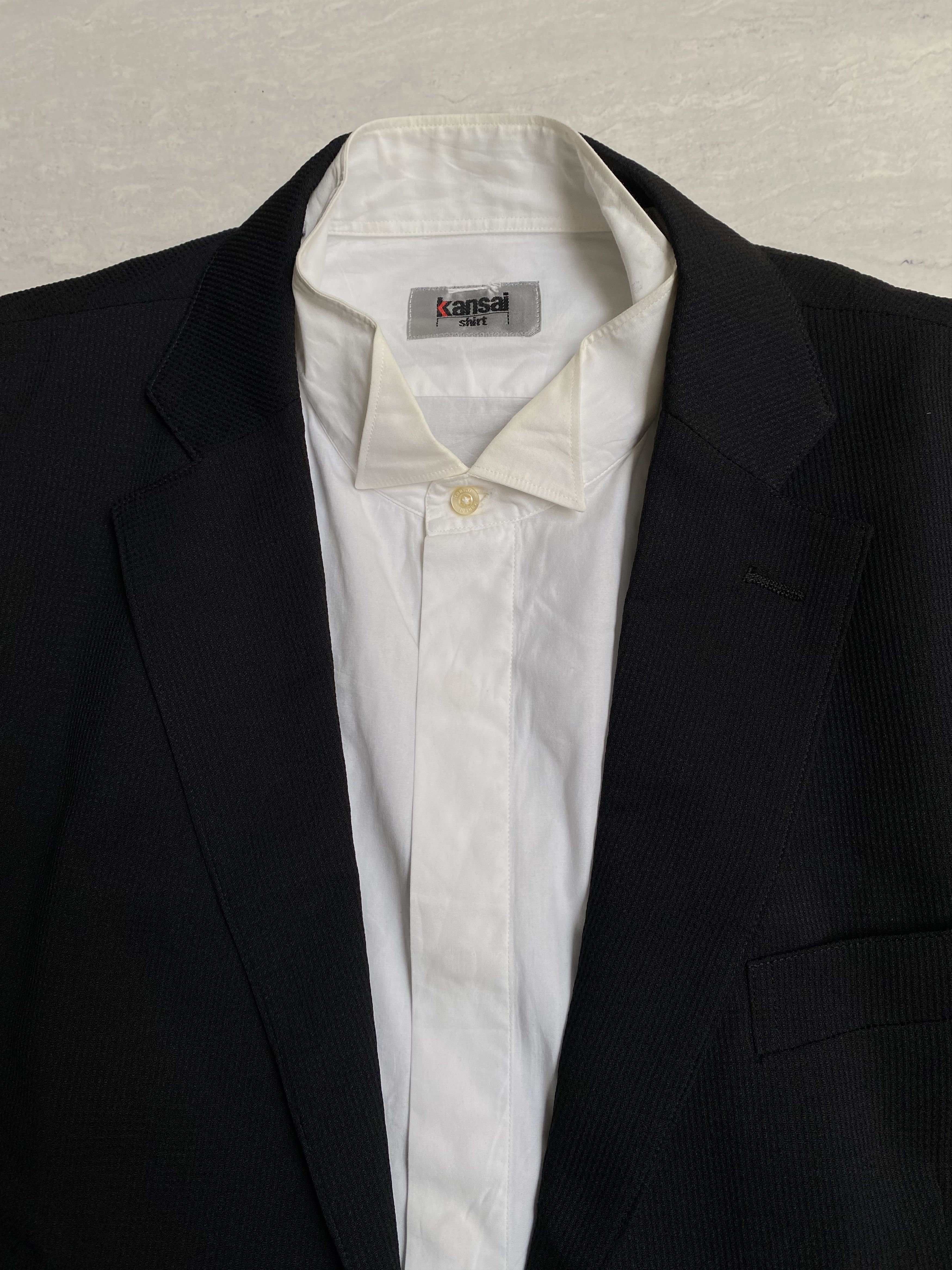 Kansai Yamamoto Kansai Yamamoto Homme Shirt Blazers Size 54L - 4 Thumbnail