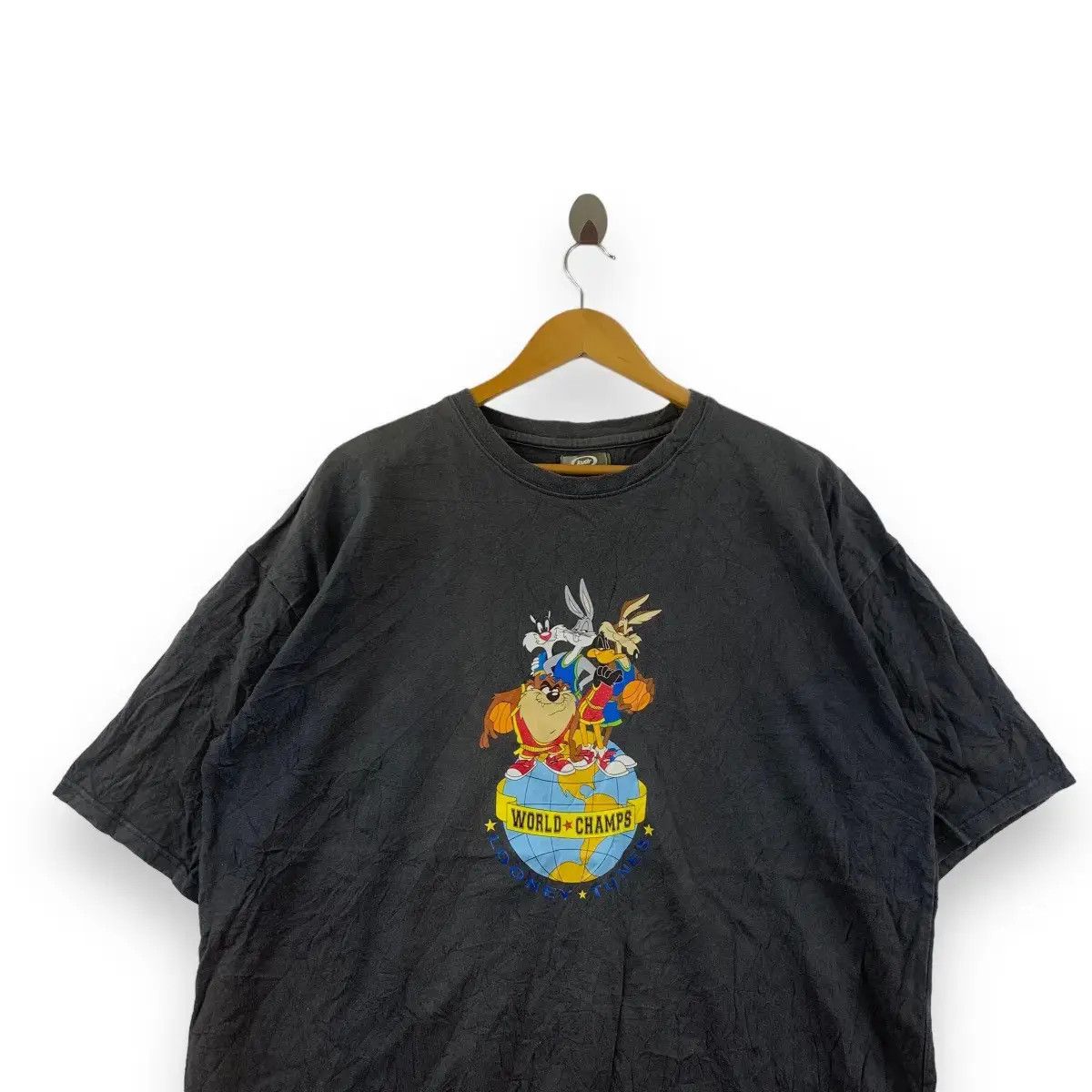 Warner Bros KUTIR x LOONEY TUNES Space Jam World Champion Baggy Tee Size US XXL / EU 58 / 5 - 2 Thumbnail