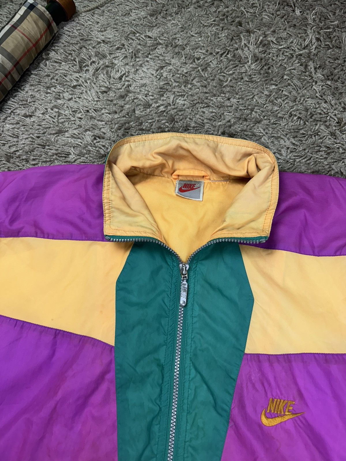 Nike × Vintage Vintage nylon jacket Nike original casual sportswear item Size US L / EU 52-54 / 3 - 3 Thumbnail