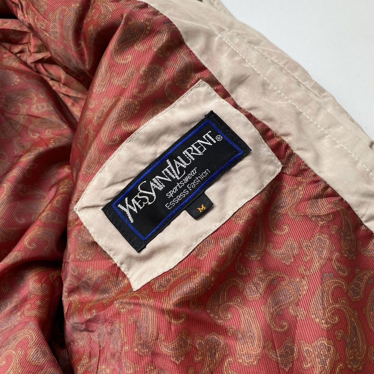 Vintage × Yves Saint Laurent Vintage YSL Puffer Bomber Jacket Size US M / EU 48-50 / 2 - 5 Thumbnail