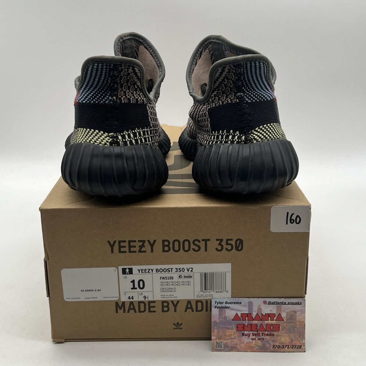 Adidas Yeezy boost 350 yecheil non reflective Size US 10 / EU 43 - 3 Thumbnail