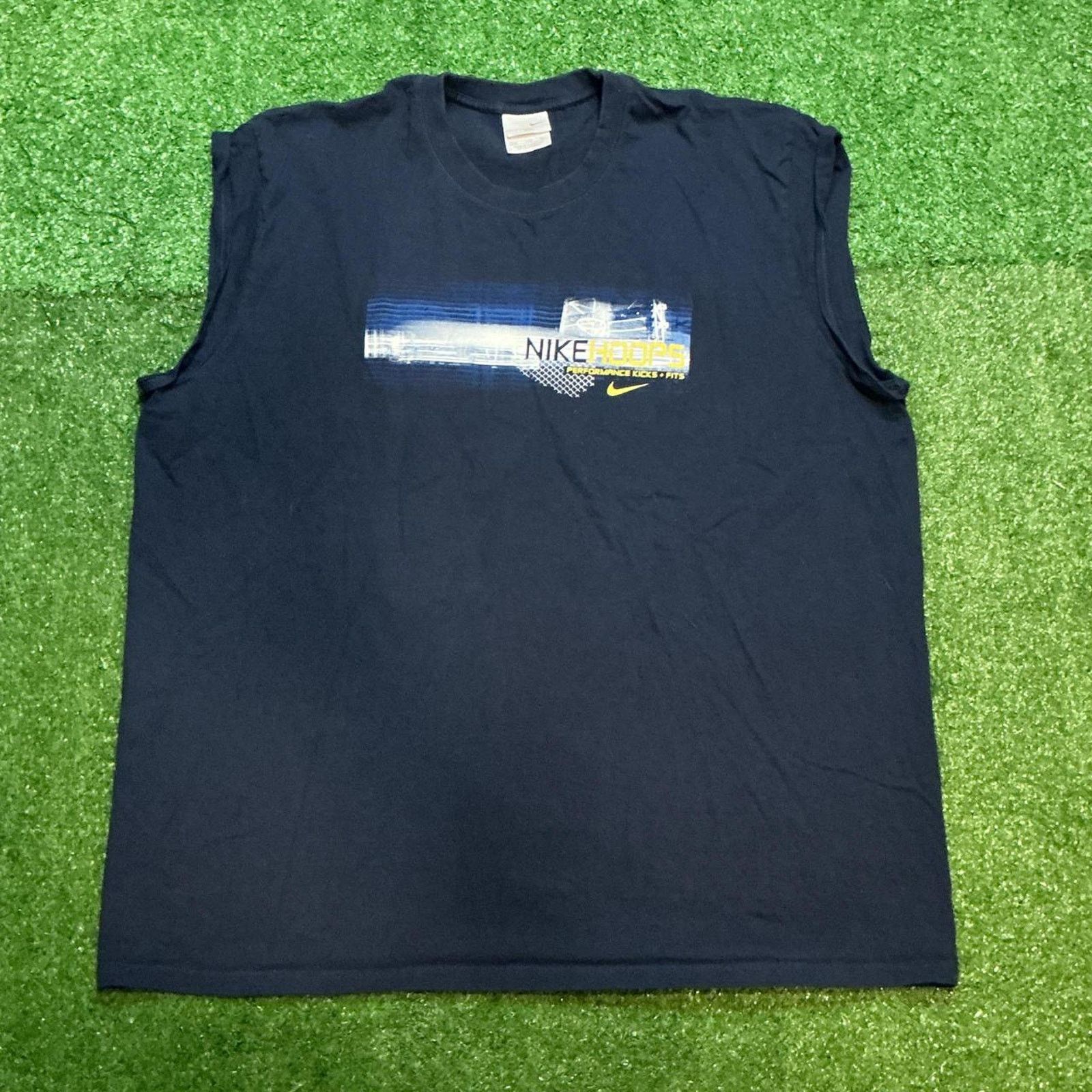 Nike Vintage Y2K Nike Silver Tag Nike Hoops Tank Top Size XXL Size US XXL / EU 58 / 5 - 1 Thumbnail