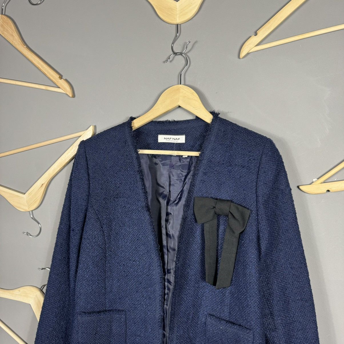 Designer Naf Naf Blazer Jacket Size M / US 6-8 / IT 42-44 - 4 Thumbnail