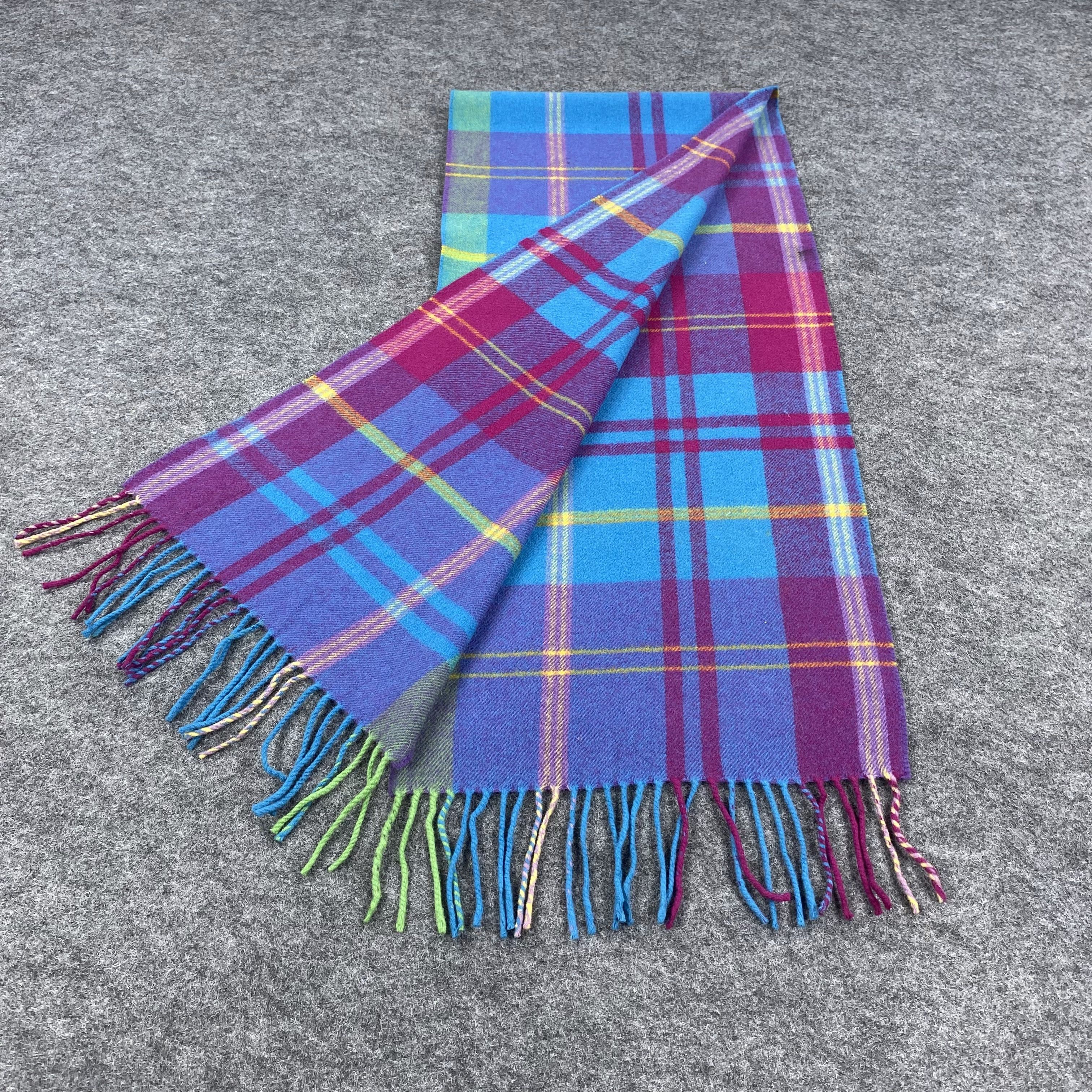 Polo Ralph Lauren × Vintage GF10176 Polo Ralph Lauren Scarf Neck Wear Muffler Nova Check Size ONE SIZE - 3 Thumbnail