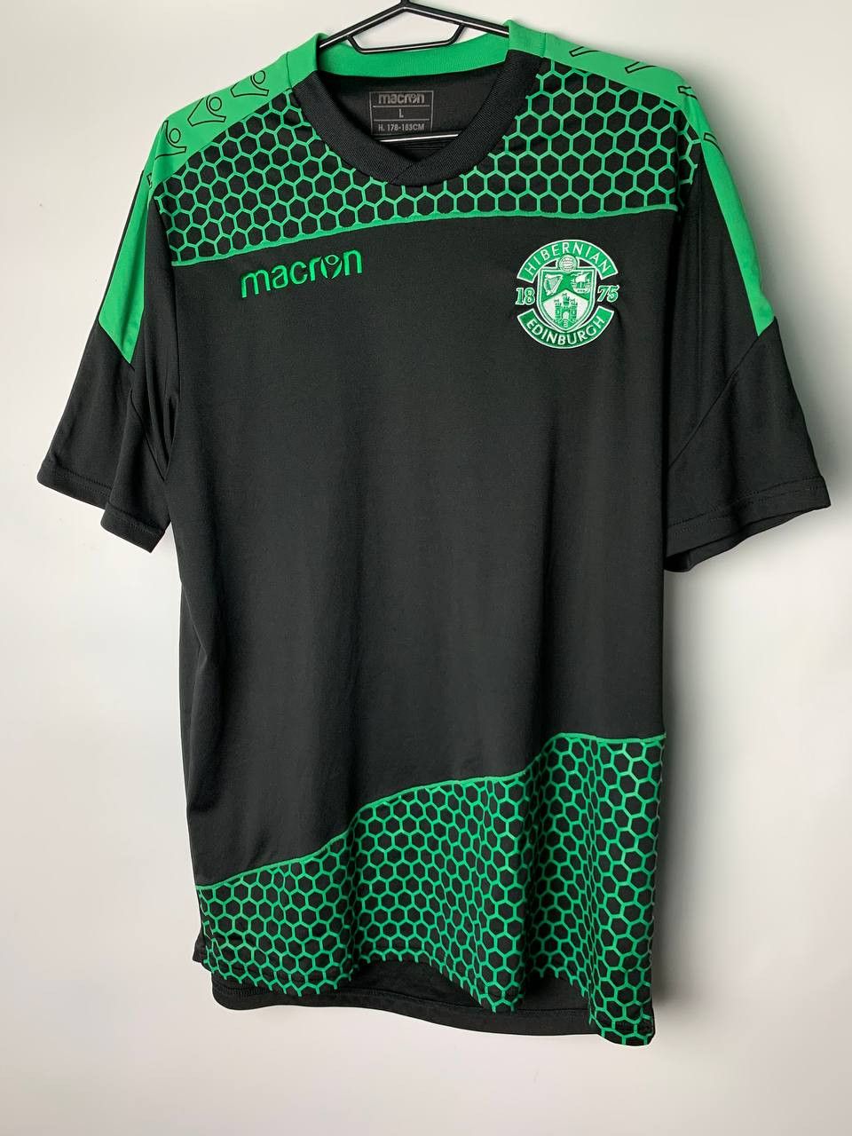 Macron × Vintage Hibernian Training Jersey Football Soccer Shirt Macron Size US L / EU 52-54 / 3 - 1 Thumbnail