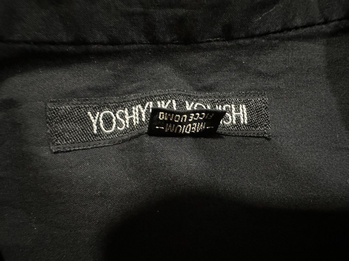 If Six Was Nine × Japanese Brand × Yoshiyuki Konishi 🔥Rare Archive Yoshiyuki Konishi Double Dragon Laces Up Shirt Size US M / EU 48-50 / 2 - 13 Thumbnail