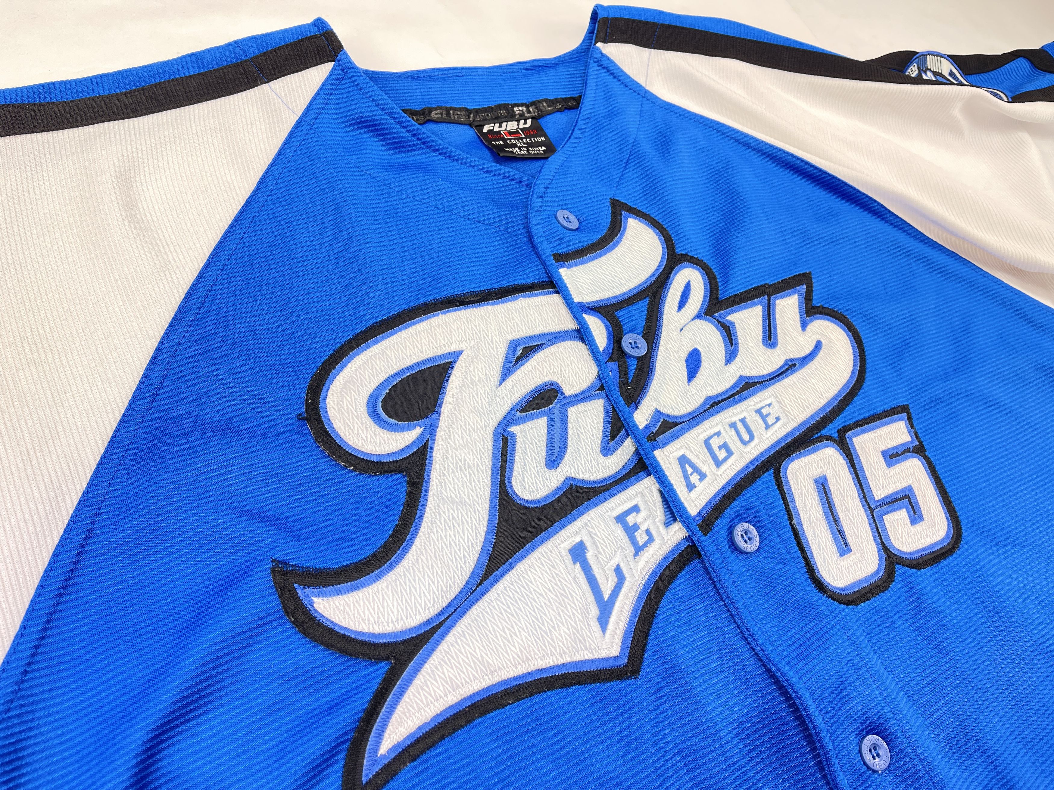 Fubu FUBU jersey, vintage hip hop t-shirt, 90s hip hop skater XL Size US XL / EU 56 / 4 - 4 Thumbnail