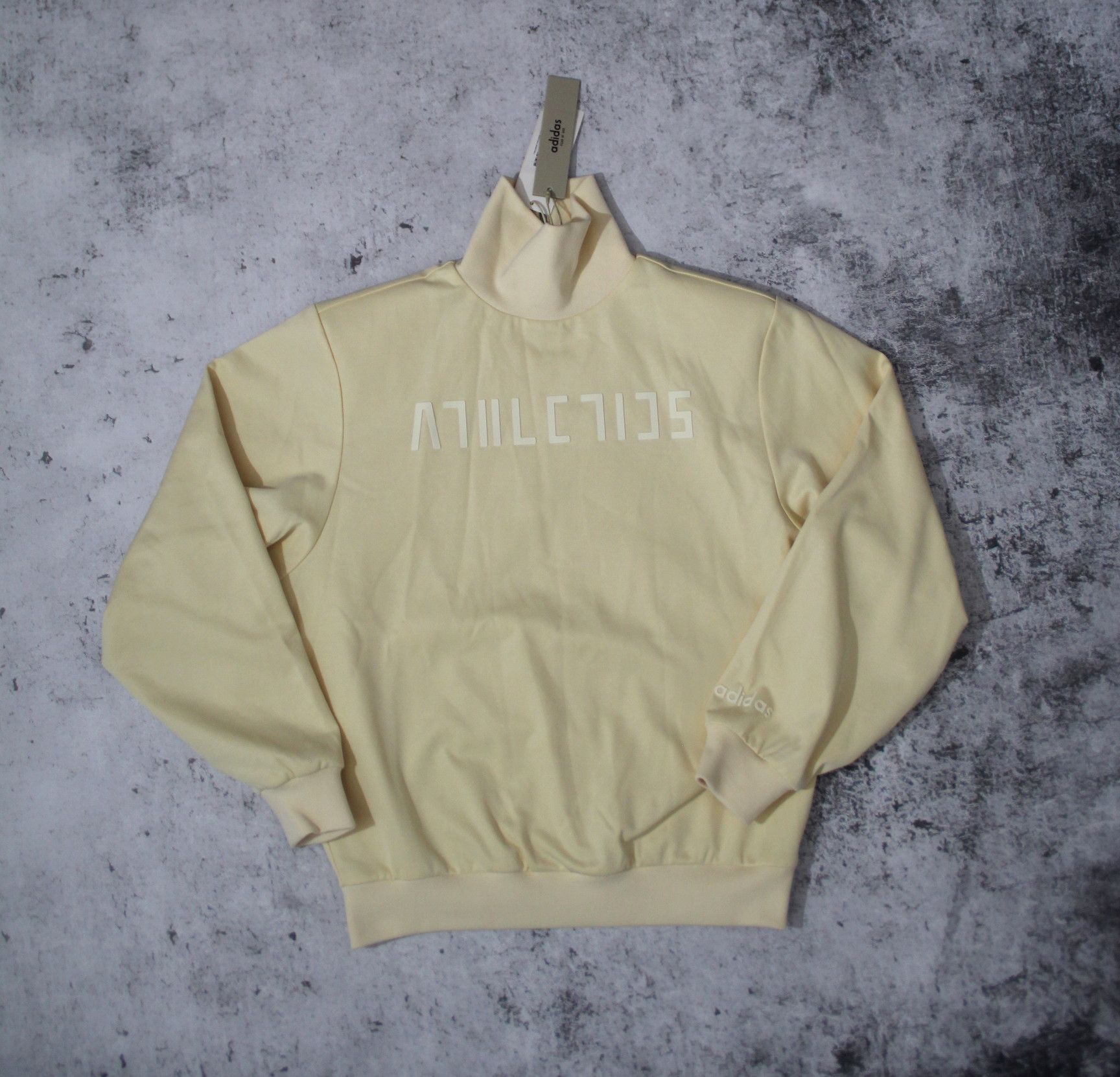 Adidas × Fear of God adidas x Fear of God ATHLETICS Suede Fleece Swearshirt XS Size XS / US 0-2 / IT 36-38 - 1 Thumbnail