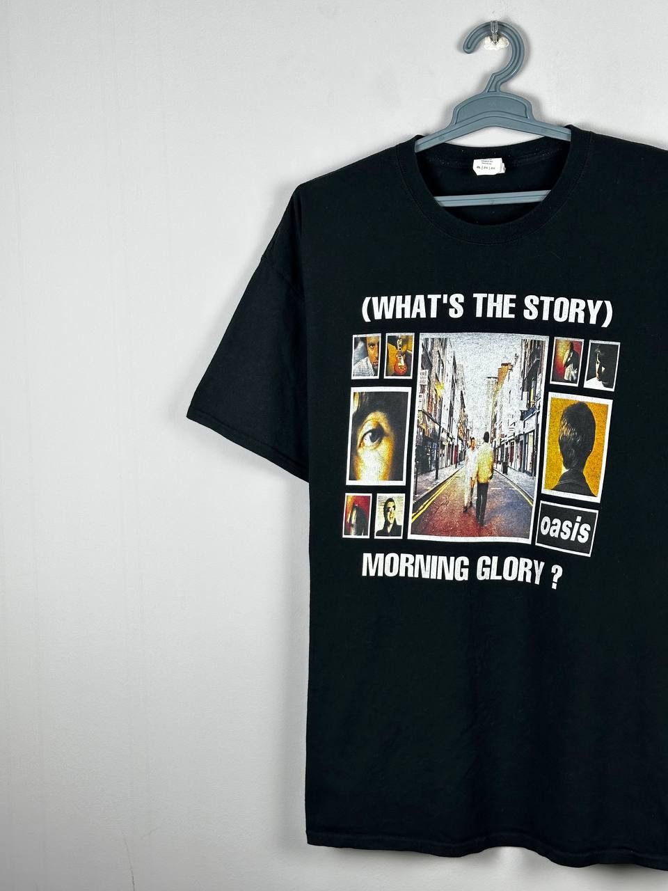 Band Tees Vintage Oasis Band Definitely Maybe Brit rock T Shirt Rare Size US XXL / EU 58 / 5 - 3 Thumbnail