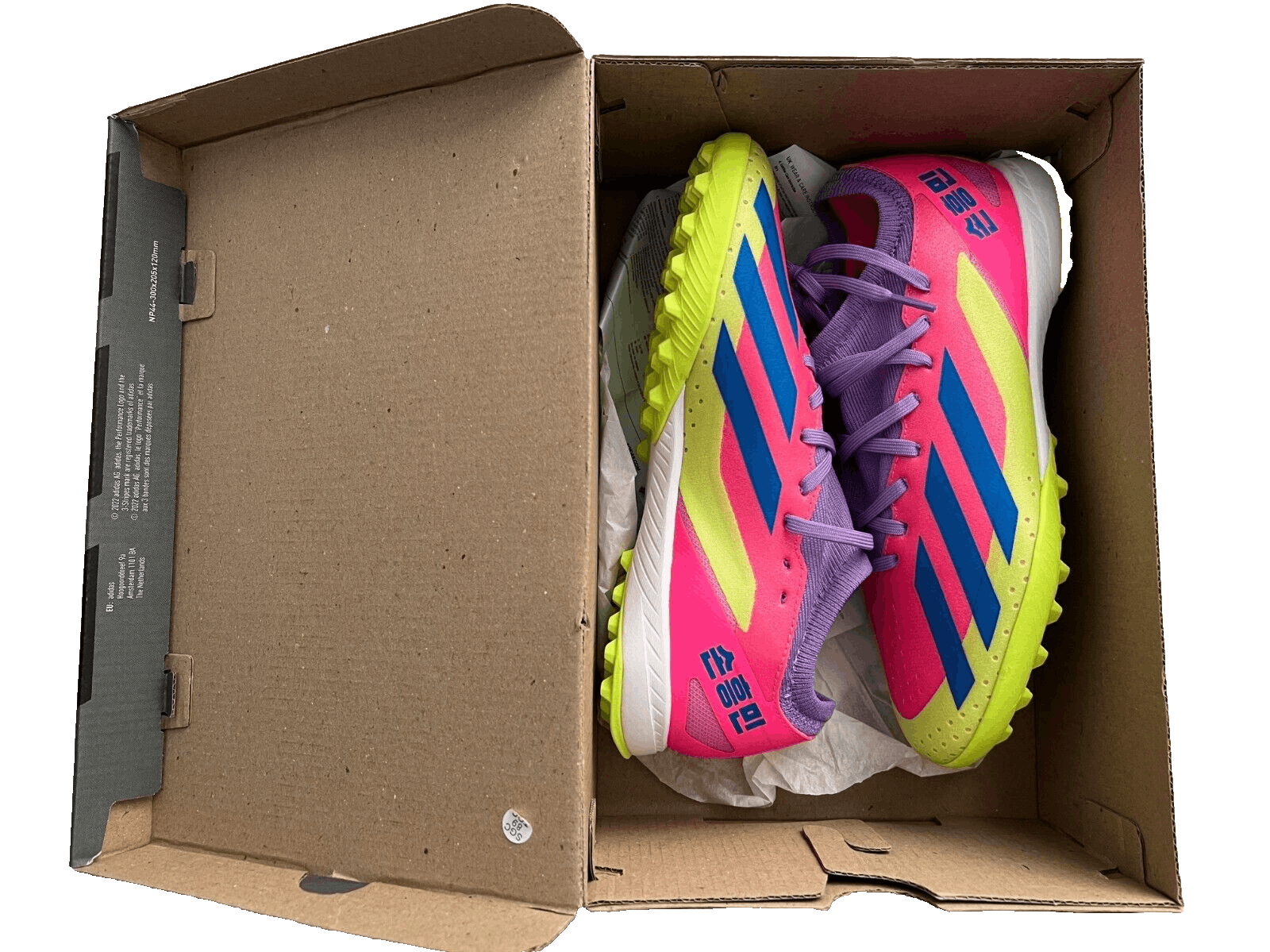 Adidas Adidas ID2623 X Crazyfast Son.3 Turf Soccer Shoes ( 8.5 ) Size US 7 / EU 40 - 2 Thumbnail