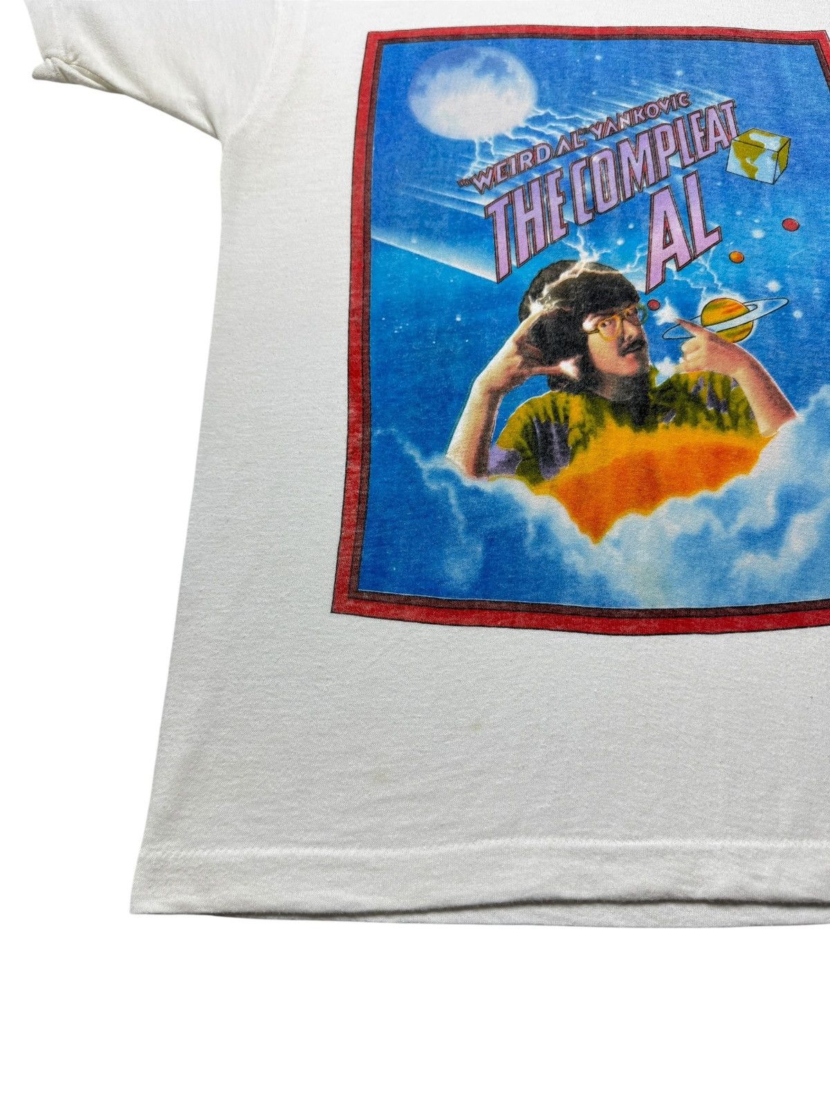 Band Tees Vintage 80's Weird Al Yankovic The Compleat AL Tee Shirt Size US S / EU 44-46 / 1 - 3 Thumbnail