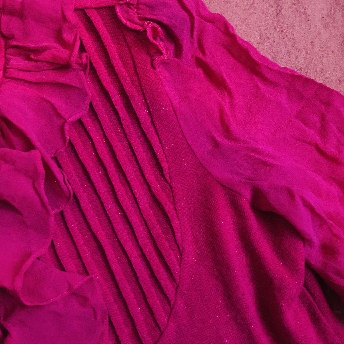 Japanese Brand Tokyo Ruffle Top Size M / US 6-8 / IT 42-44 - 7 Thumbnail