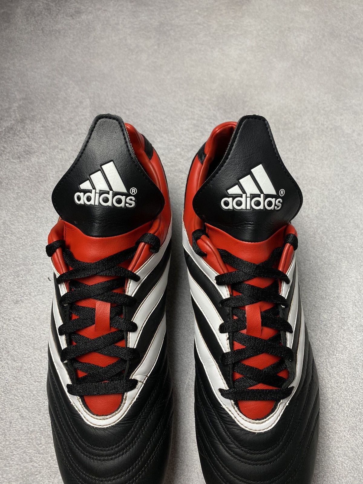 Vintage 🖤❤️ Vintage Adidas Predator TRX Firm Ground Soccer cleats Size US 12.5 / EU 45-46 - 4 Thumbnail