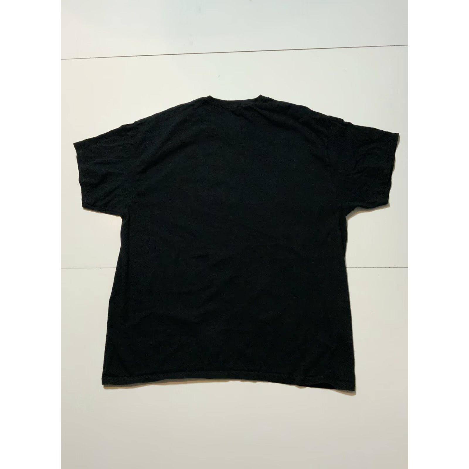 Vintage VINTAGE Spencer’s Horror Ghost Anime Kanji Black S/S Crewneck T-Shirt XL Mens Size US XL / EU 56 / 4 - 2 Thumbnail