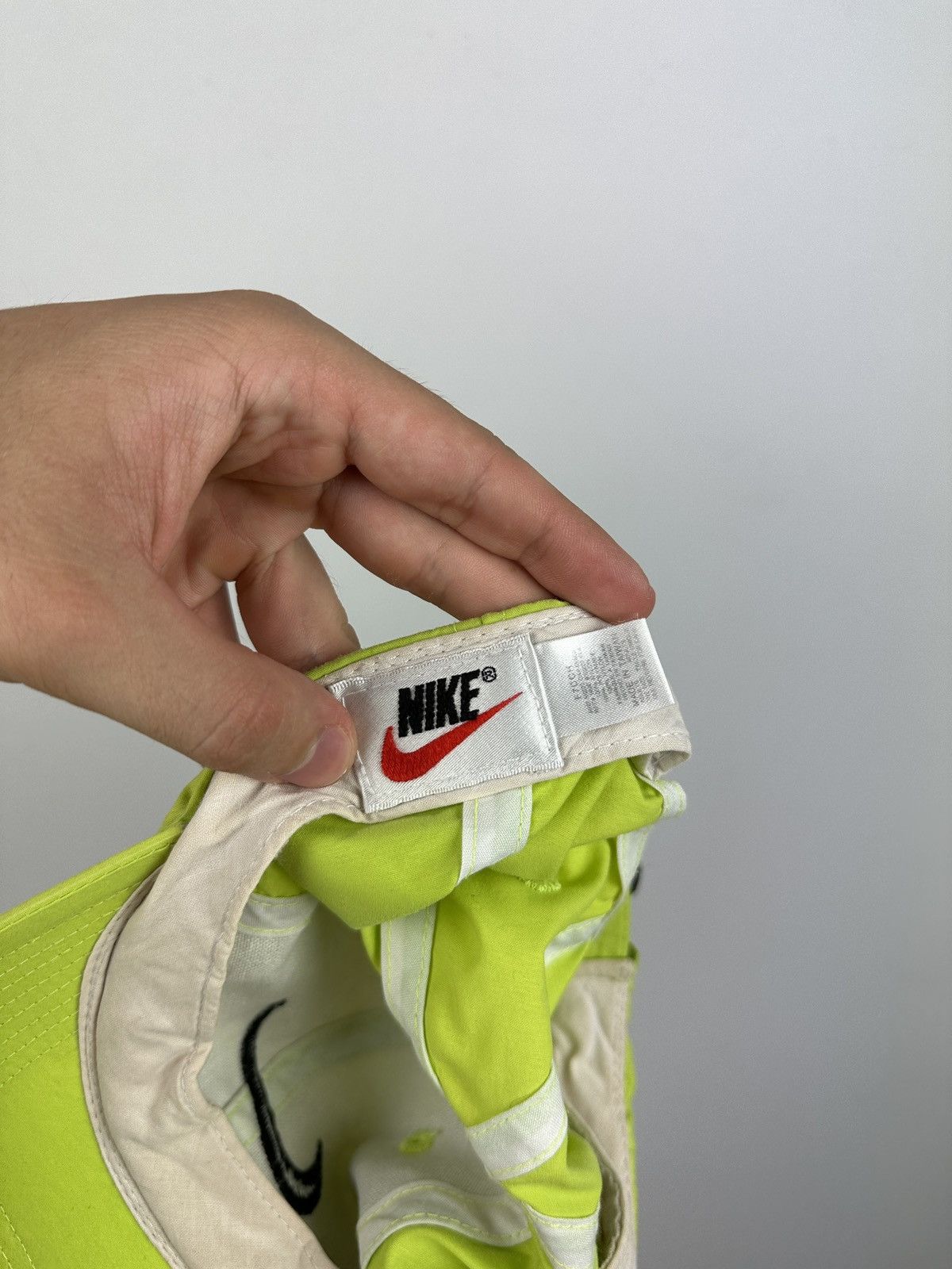 Nike × Vintage Vintage 90’s Nike Swoosh Y2K Cap Size ONE SIZE - 8 Thumbnail