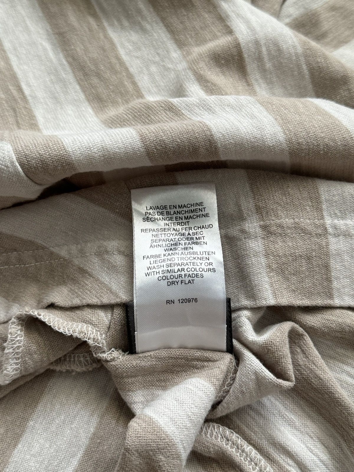 Designer Oska avant garde hemp blend striped dress Size M / US 6-8 / IT 42-44 - 8 Thumbnail