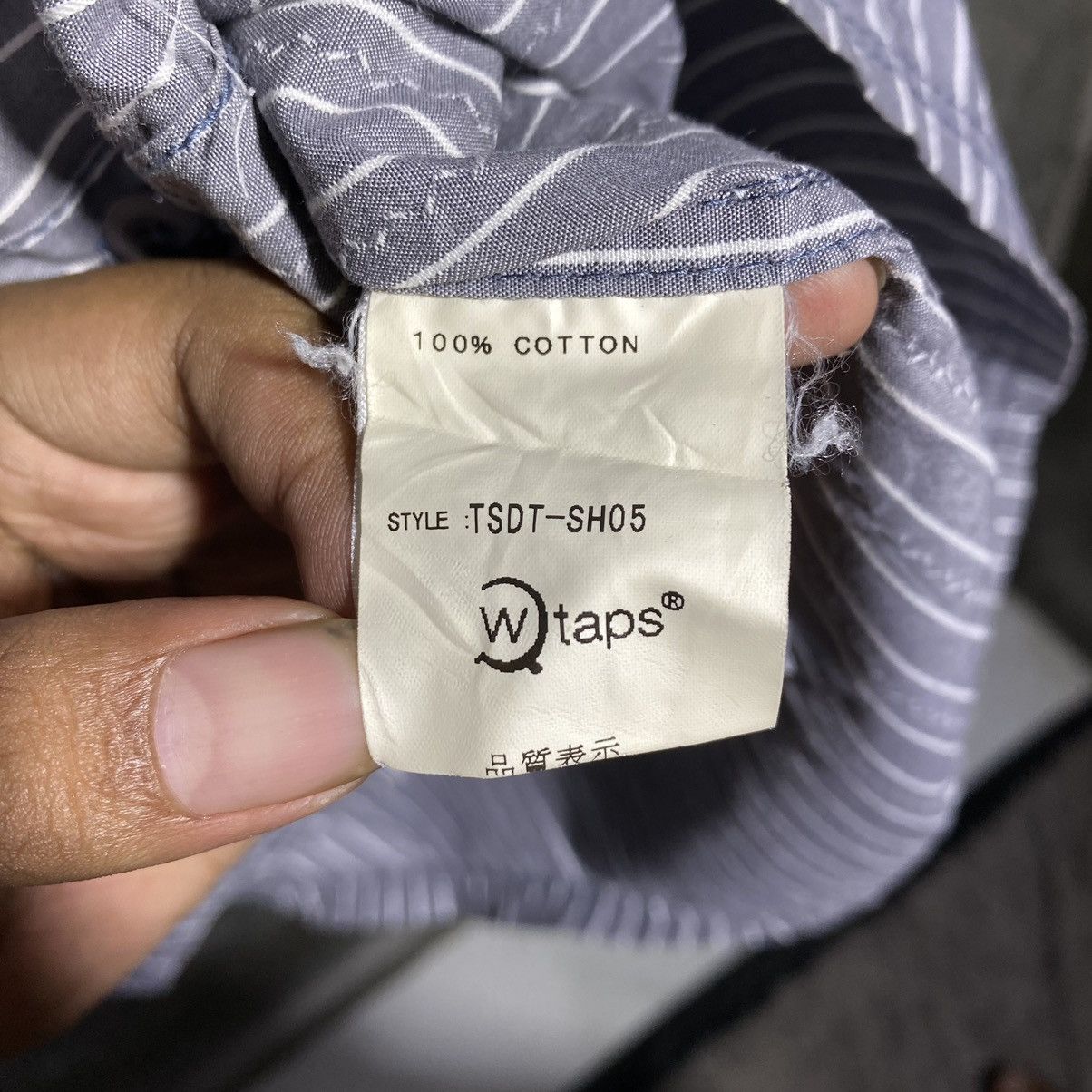 Wtaps Wtaps Striped Work Shirt Size US M / EU 48-50 / 2 - 7 Thumbnail