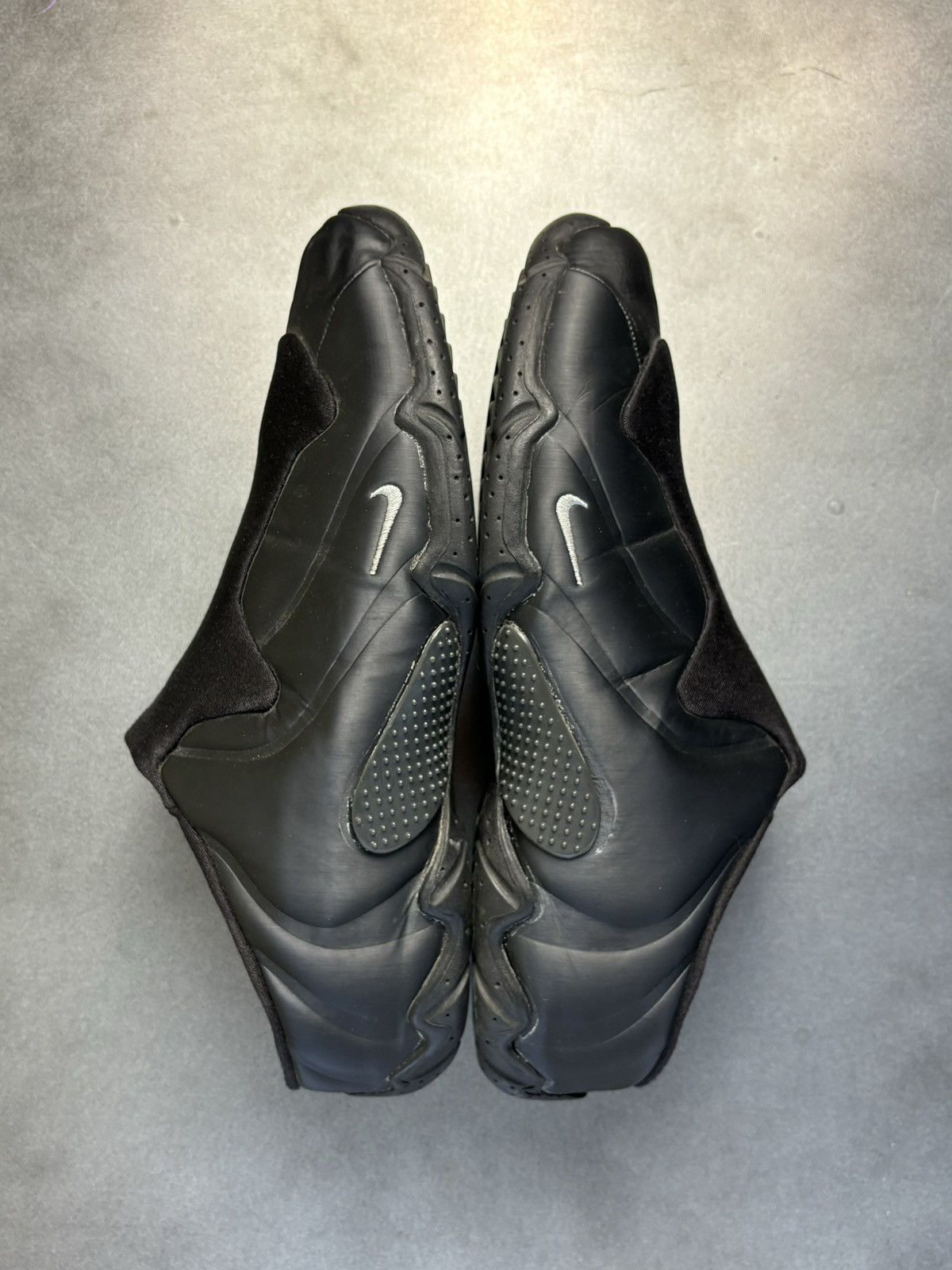 Nike × Vintage OG 2001 Nike Clogposite Mules All Black Vintage Posite Shoes Size US 12 / EU 45 - 1 Thumbnail