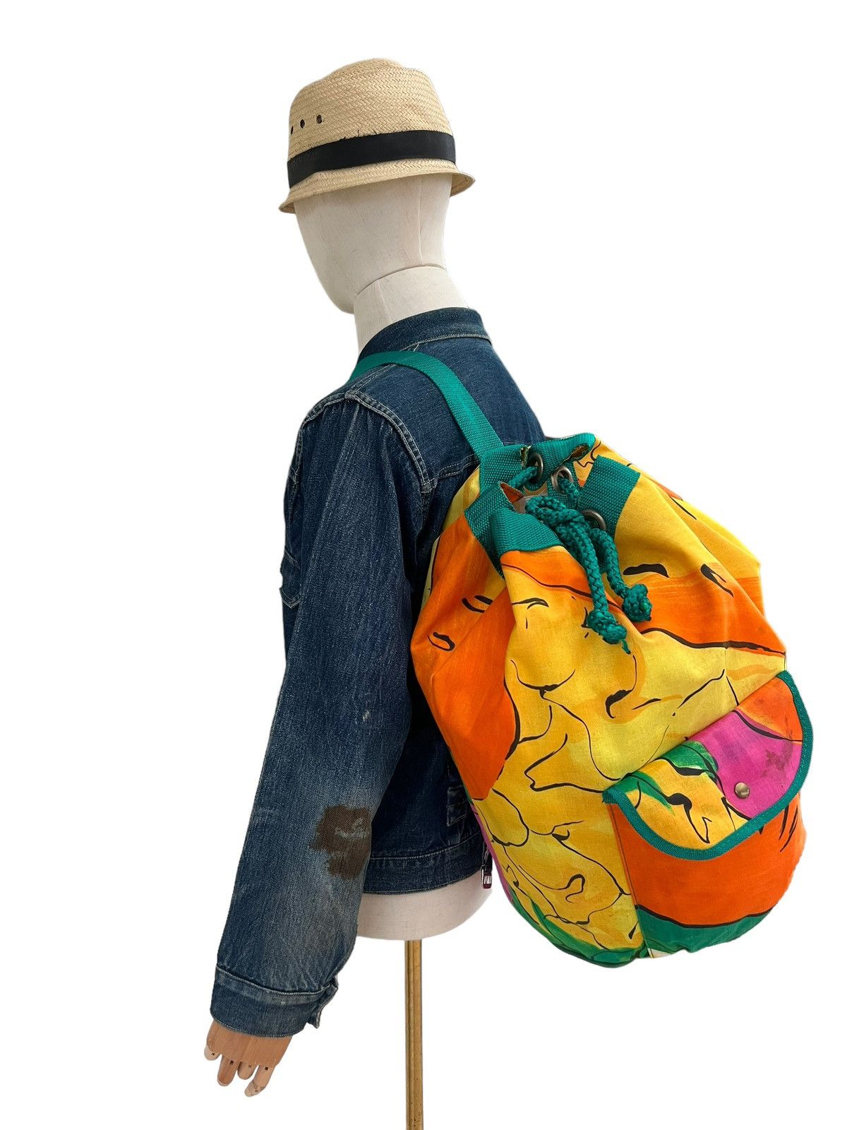 GianMarco Venturi RARE!!! Vintage Gian Marco Venturi Psychedelic Bucket Bag Size ONE SIZE - 1 Thumbnail