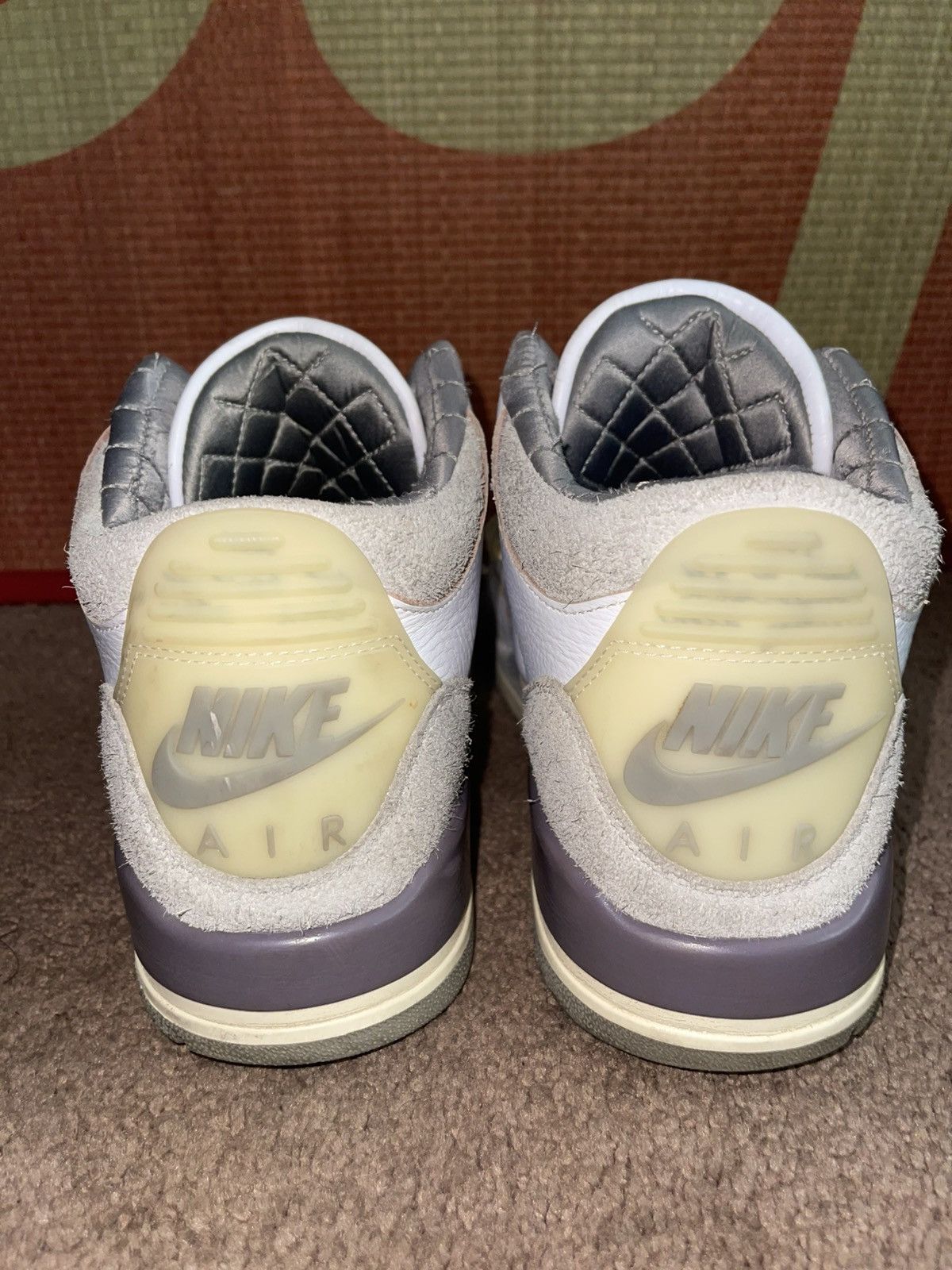 A Ma Maniere × Jordan Brand Nike Air Jordan 3 Retro SP A Ma Maniére AMM Sz 12m /13.5w Size US 12 / EU 45 - 4 Thumbnail