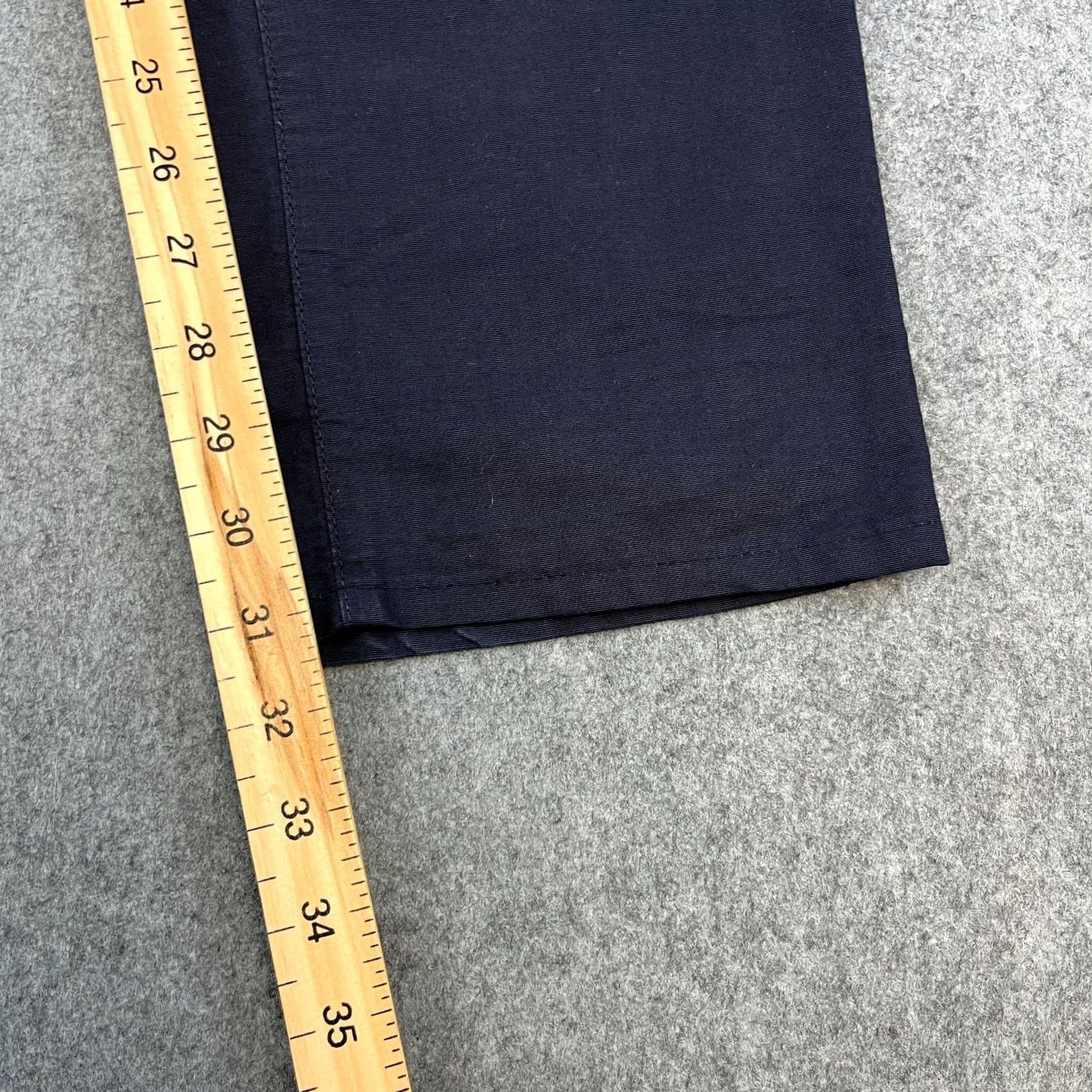 Vintage VINTAGE Armani Jeans Jeans Mens Dark Blue 29 32 Italy Made Denim 5-Pocket Classic Straight 90s? Size US 29 - 4 Thumbnail