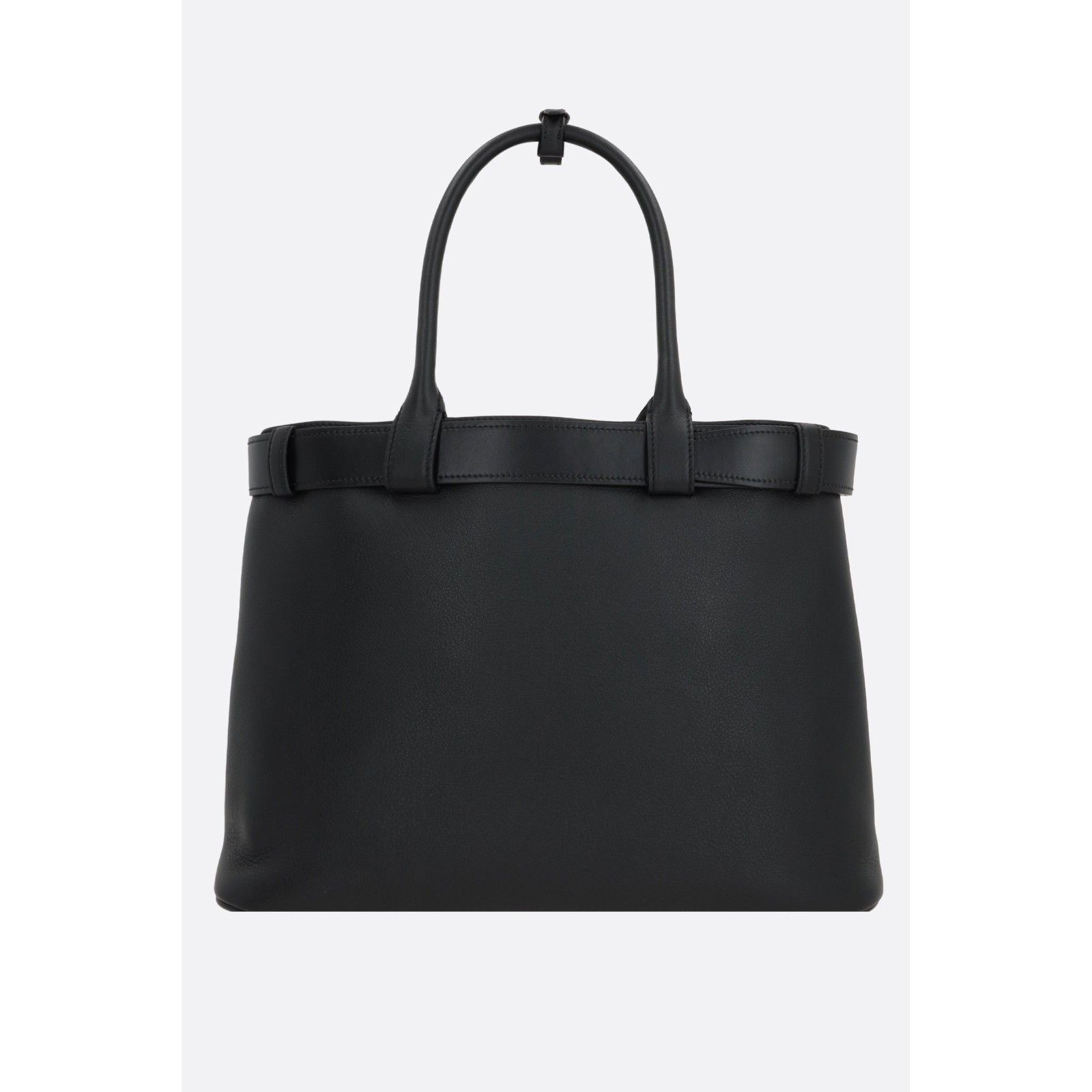 Prada PRADA Buckle Large $6500 Black Top Handle Bag New & Authenti Size ONE SIZE - 3 Thumbnail